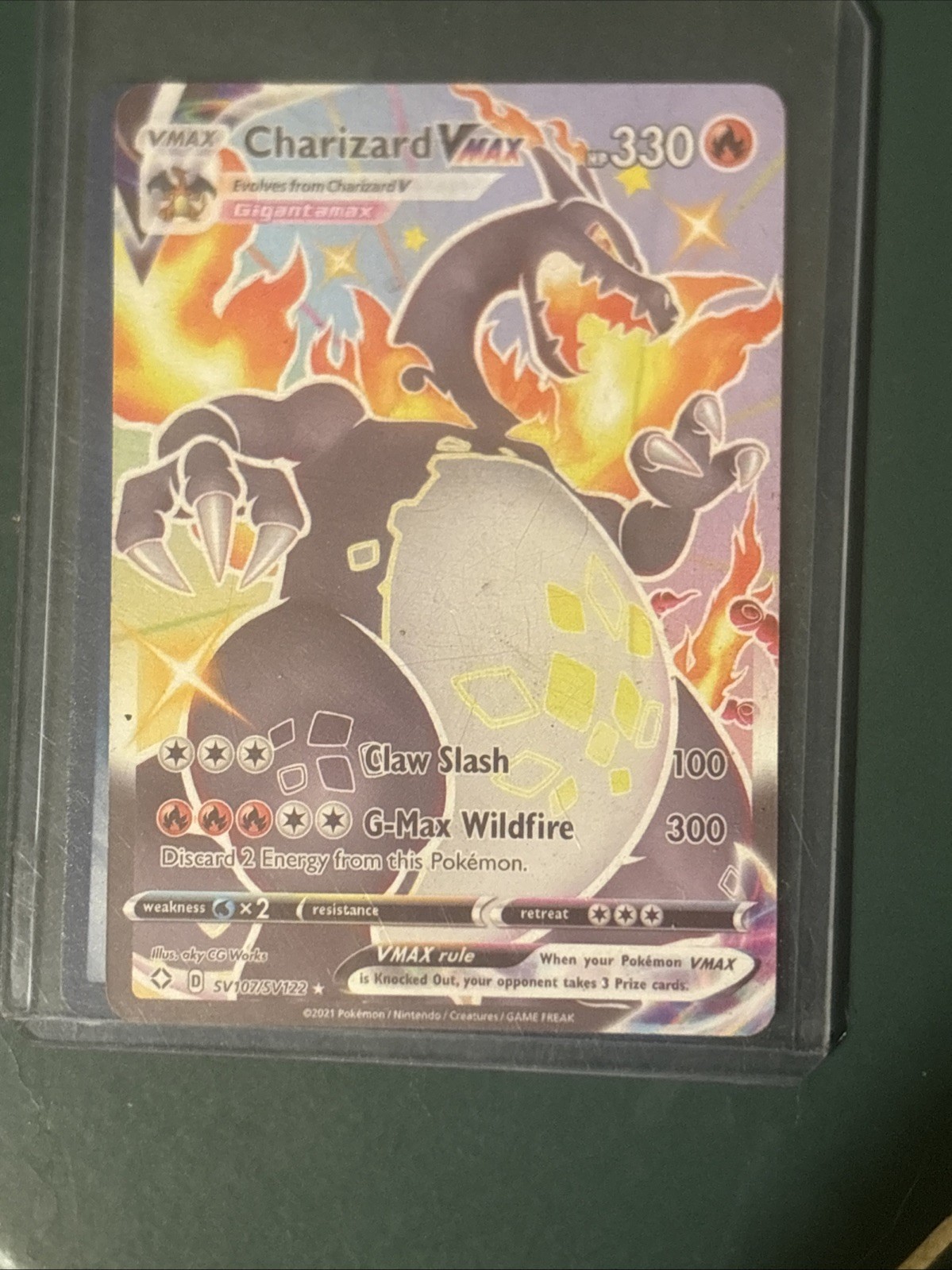 2 Charizard VMax 2021 Cards