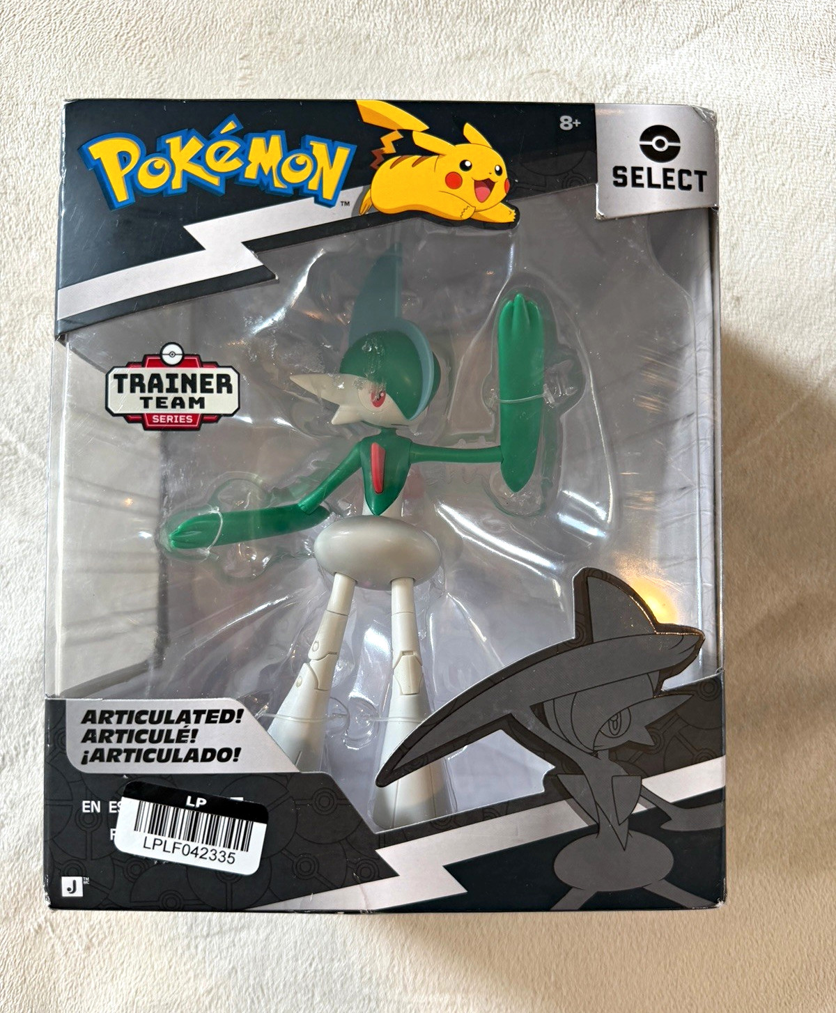 Pokémon Select Gallade 6” Articulated Figure Trainer Team Series 10 Jazwares NIB