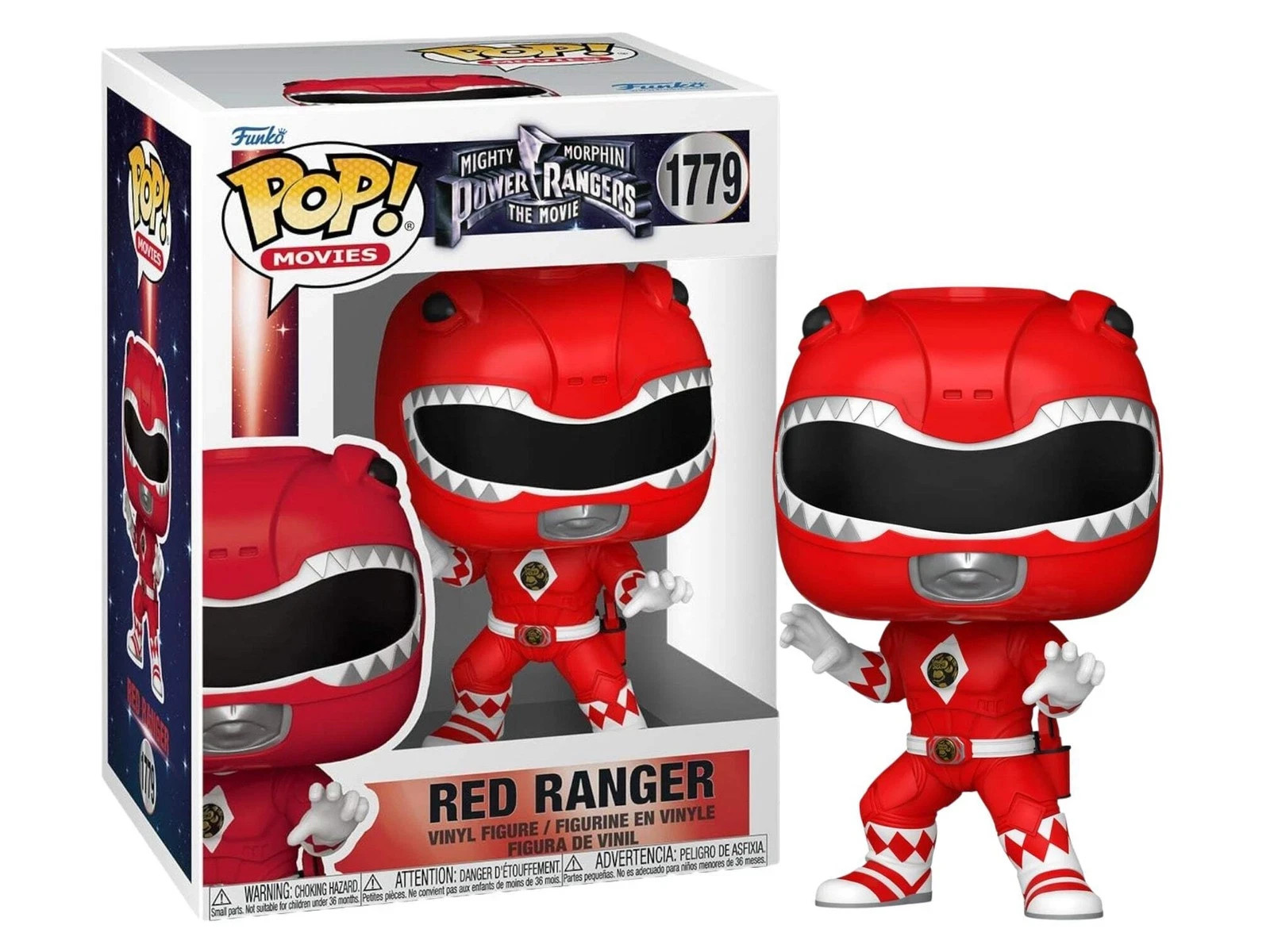 BOX DAMAGED Funko Pop Movies: Mighty Morphin Power Rangers: - Red Ranger