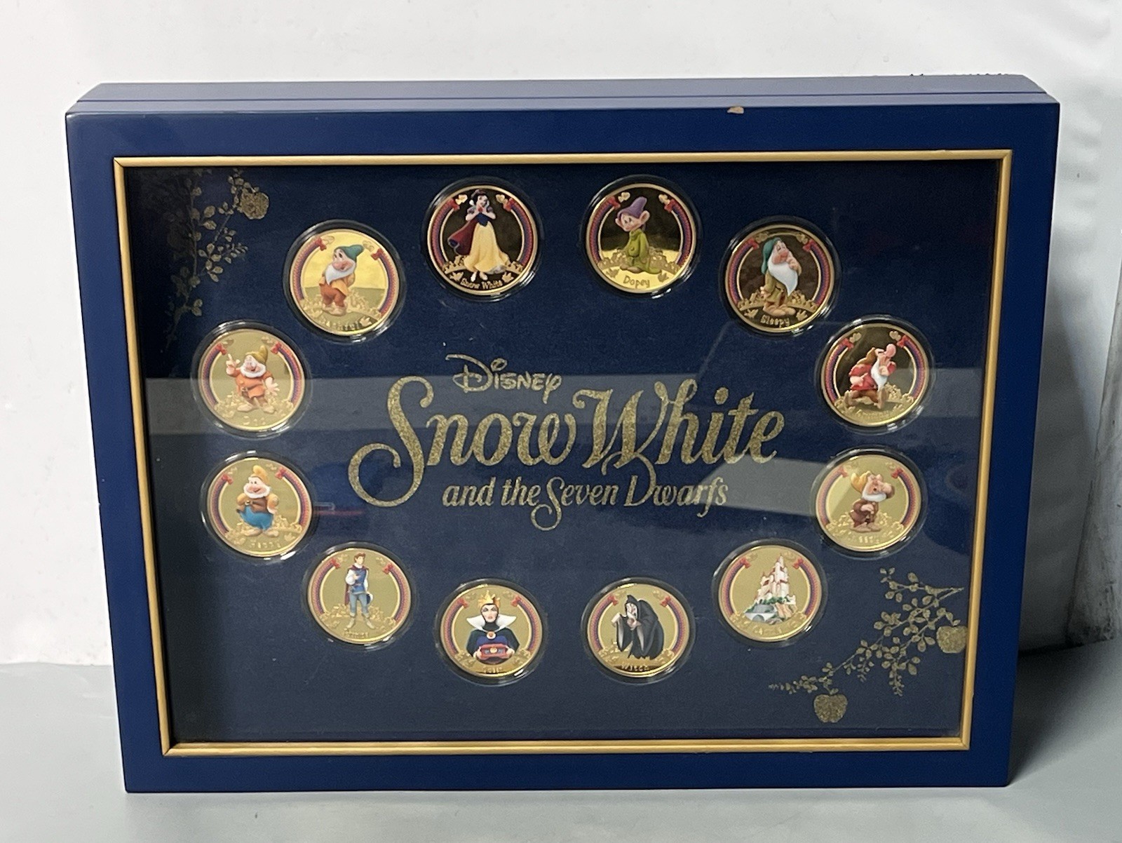 Disney Bradford Exchange Mint SNOW WHITE Proof Collection Coins Medallions