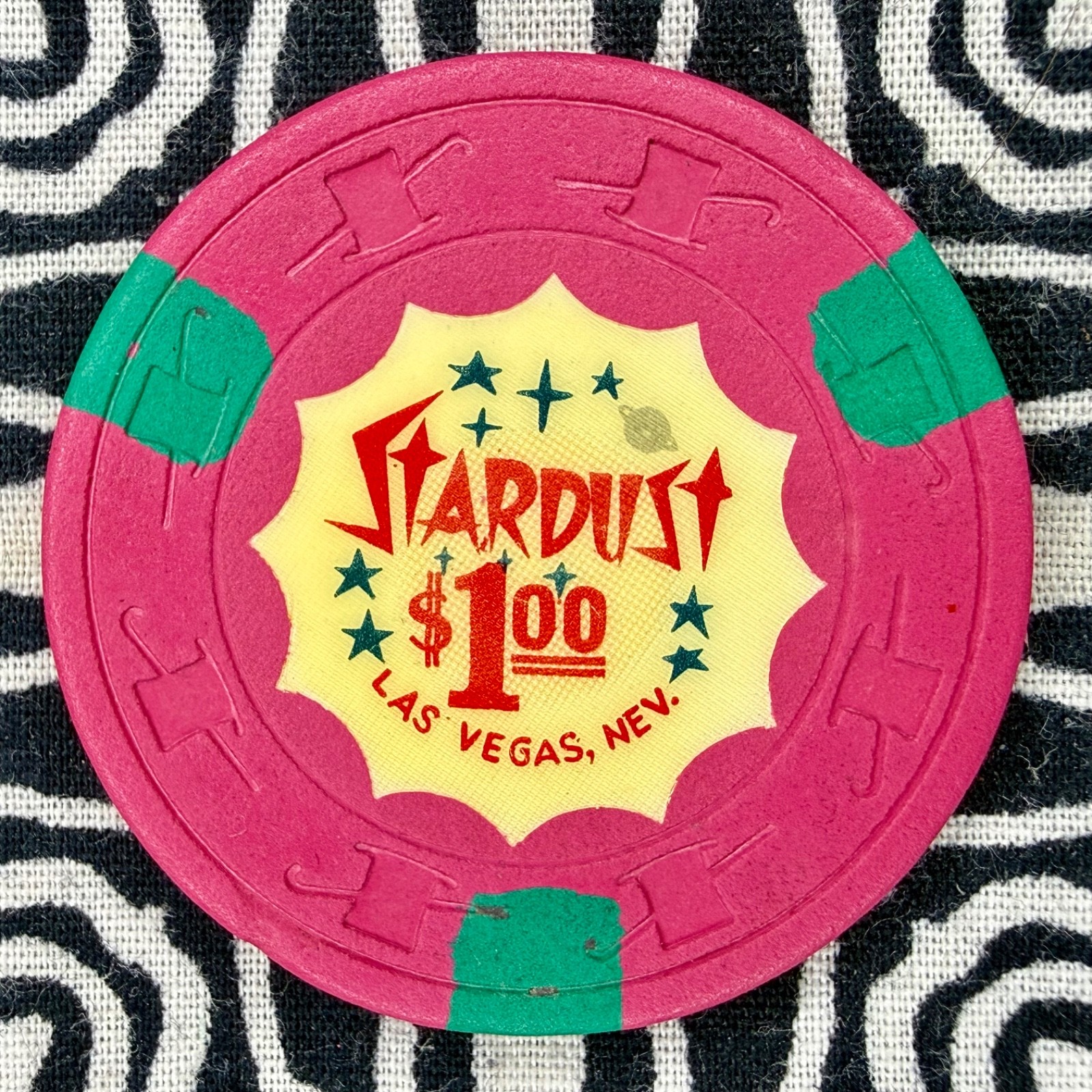 Stardust $1 Las Vegas, Nevada Casino Chip C1002