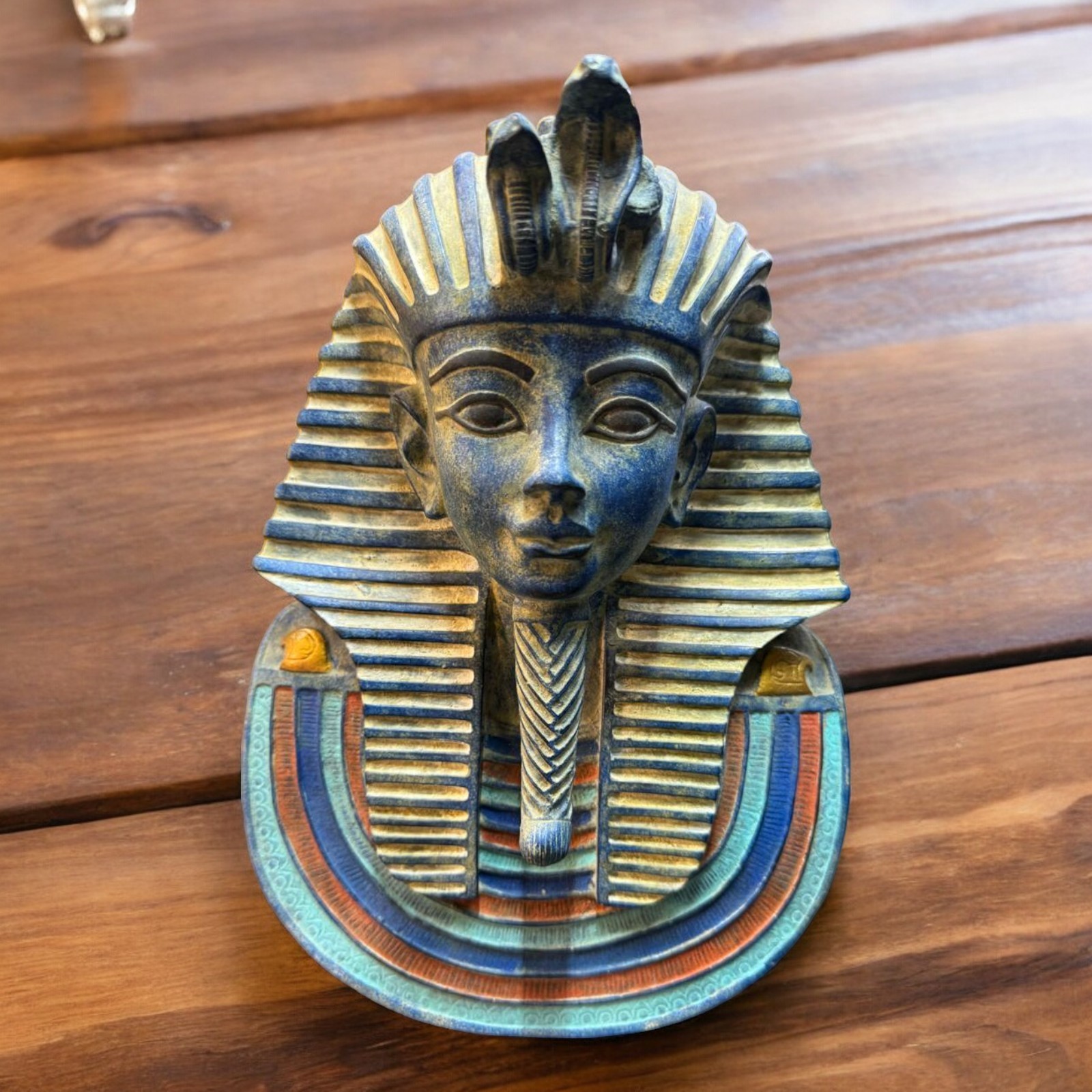 Ancient Egyptian Antiquities Tutankhamun Mural Pharaonic Unique Stone Rare BC