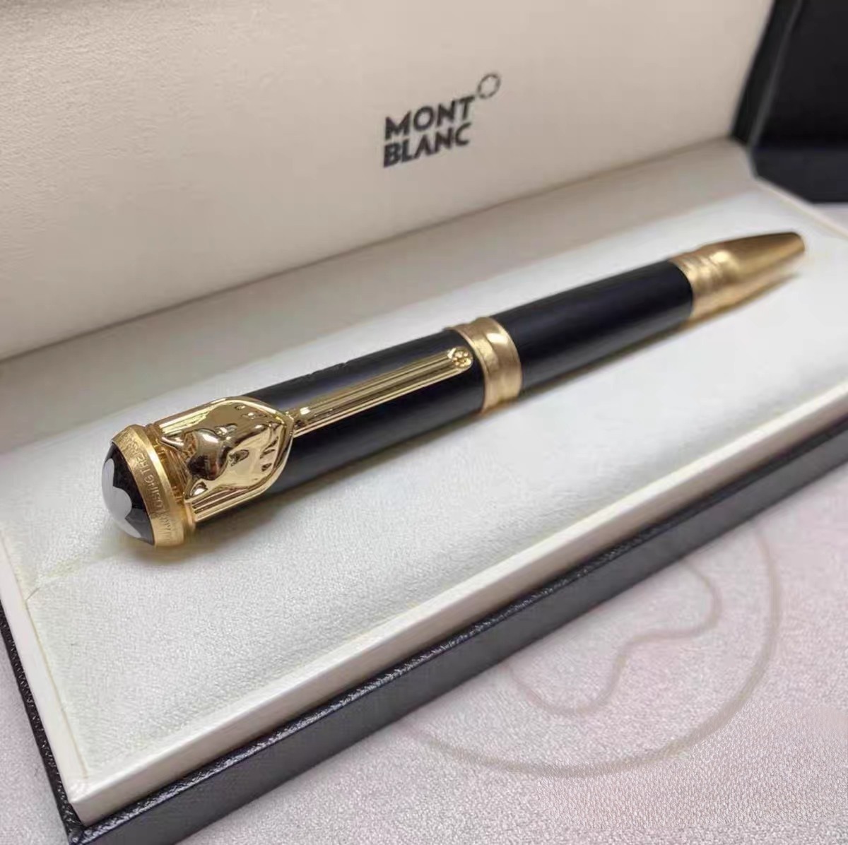 Mont.blanc The Legend of Zodiacs The Tiger Limited Editi Ballpoint Pen With Box
