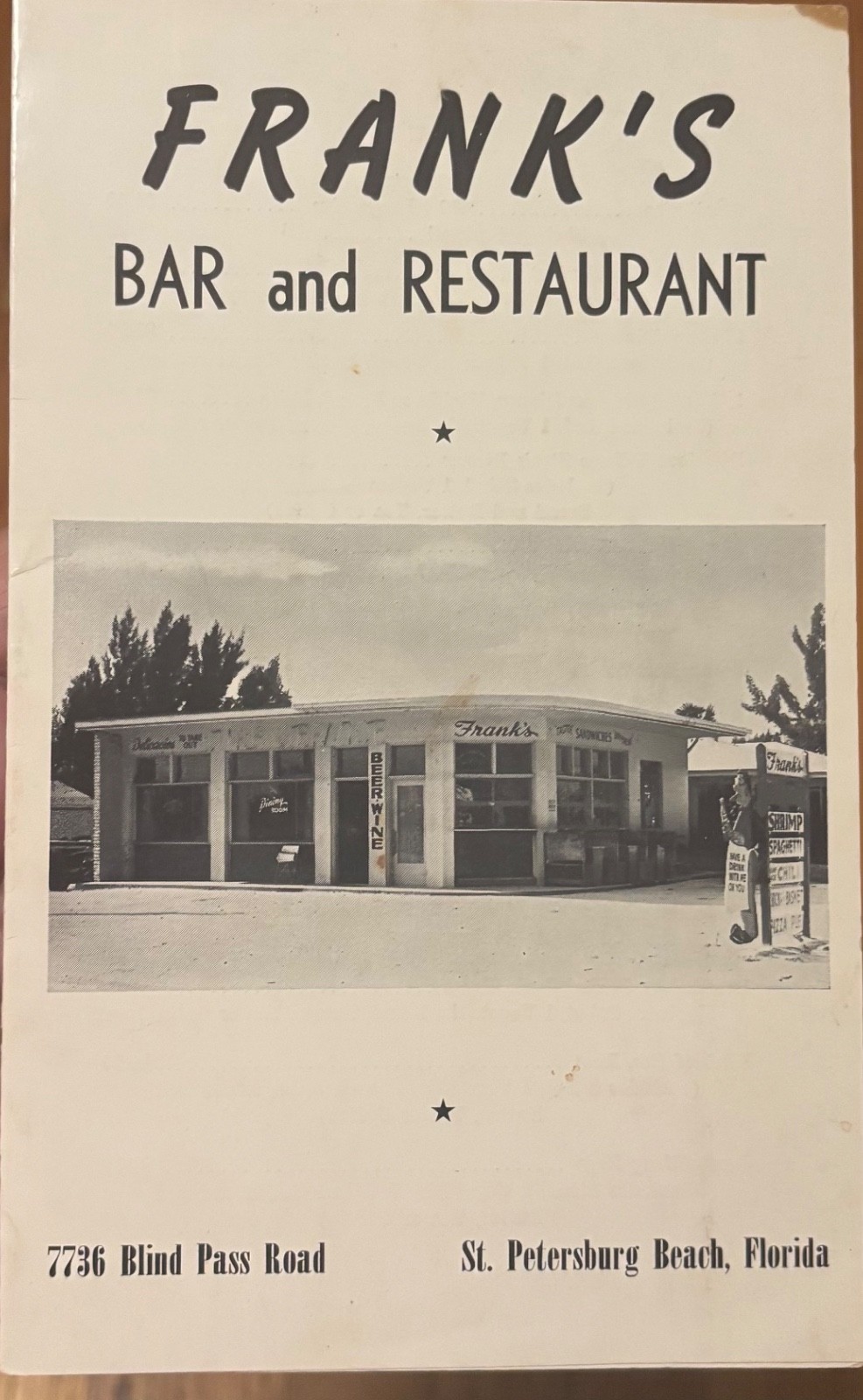 Vintage 1950s St. Petersburg Beach Florida \