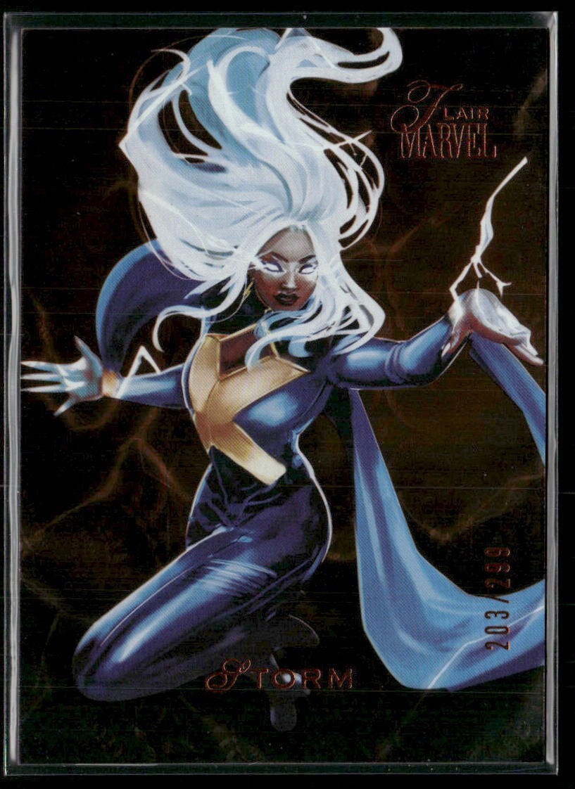 2023 Marvel Flair Fall Parallel /299 #37 - Storm - 203/299