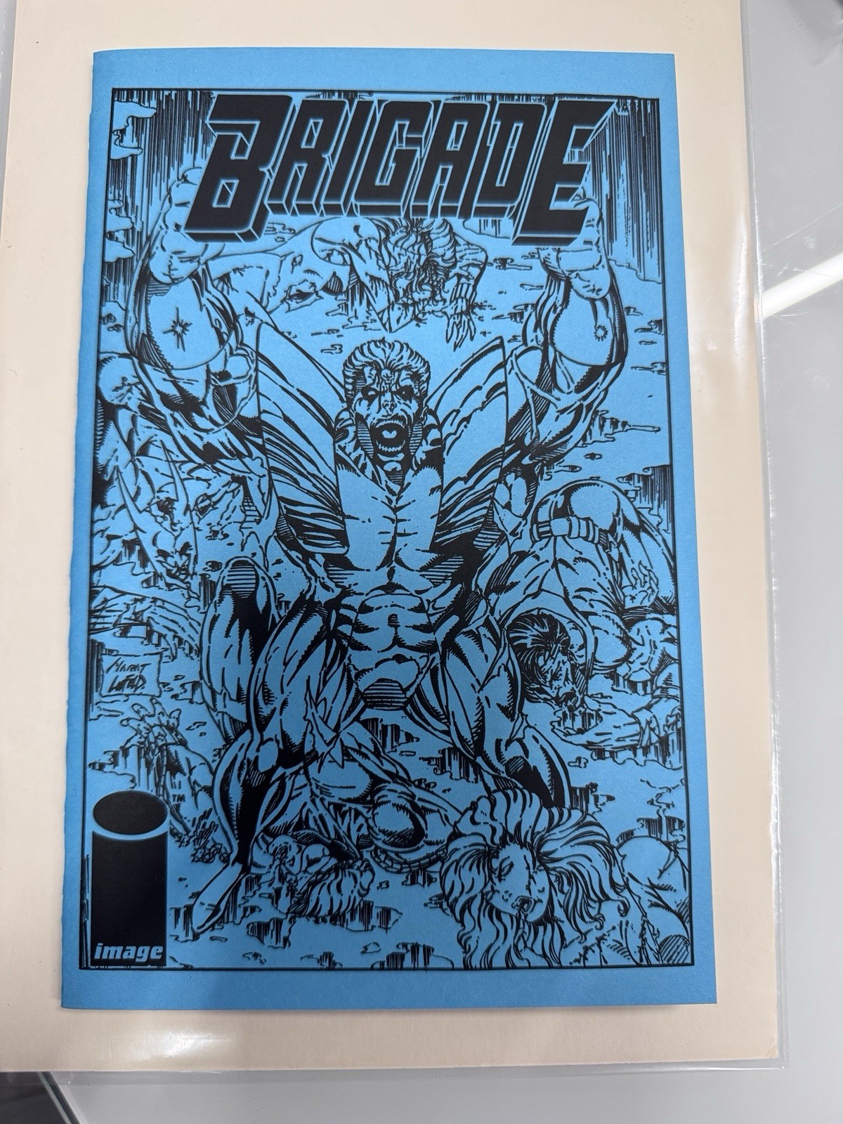 1993 Image Brigade Vol. 2 No. 1 Very Scarce Ashcan Edition