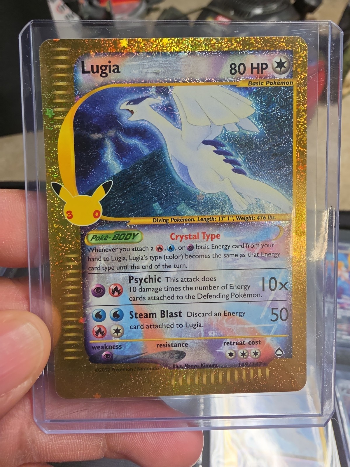 Pokémon 30th Celebration Lugia Pokémon 30th Celebration Lugia