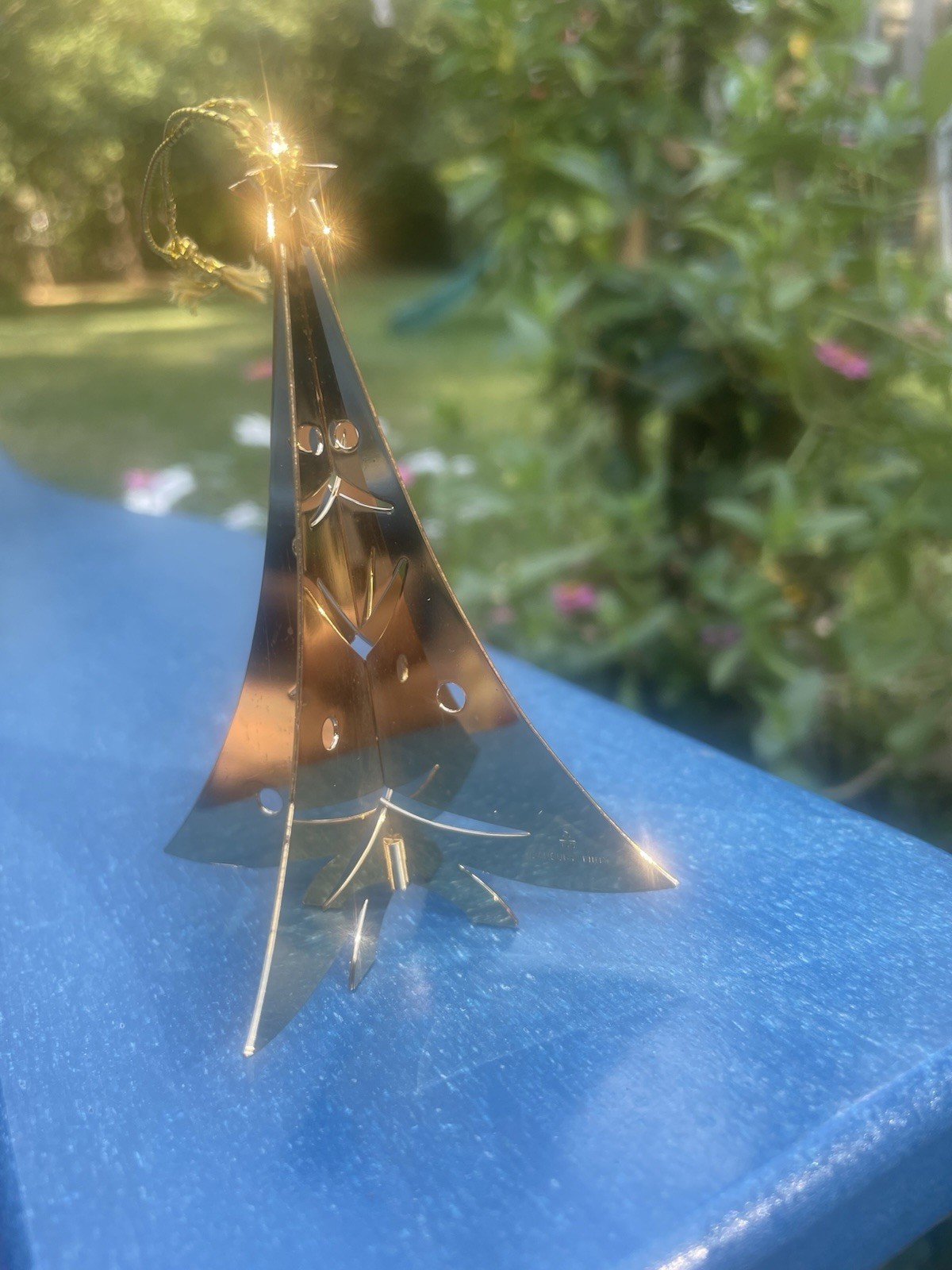 1980’s  Danbury Mint 24K gold electroplated Christmas ornaments - QTY (12)