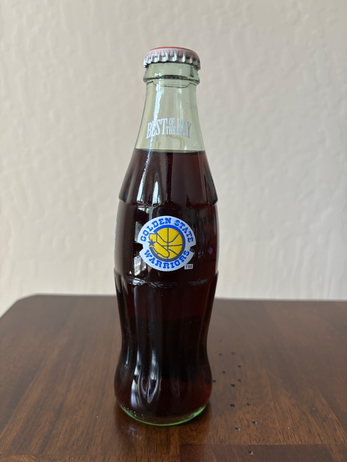Vintage Golden State Warriors Coca Cola Bottle \
