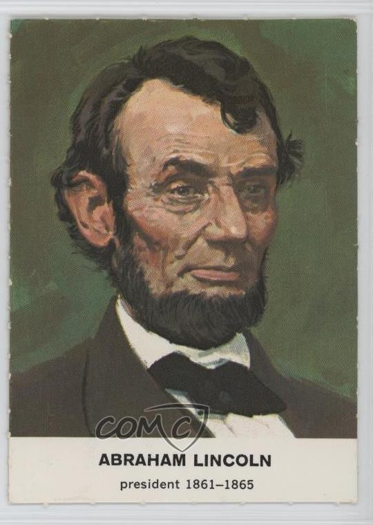 1960 Golden Press Presidents Abraham Lincoln #16 11bd