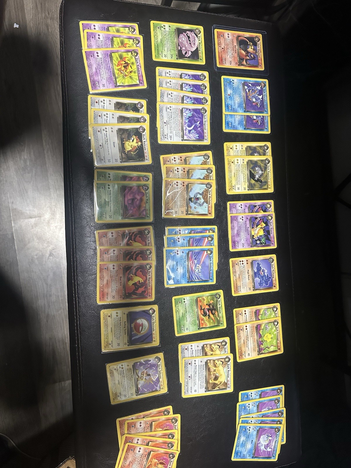 Pokemon Team Rocket Dark Pokemon Lot Of 47 Cards