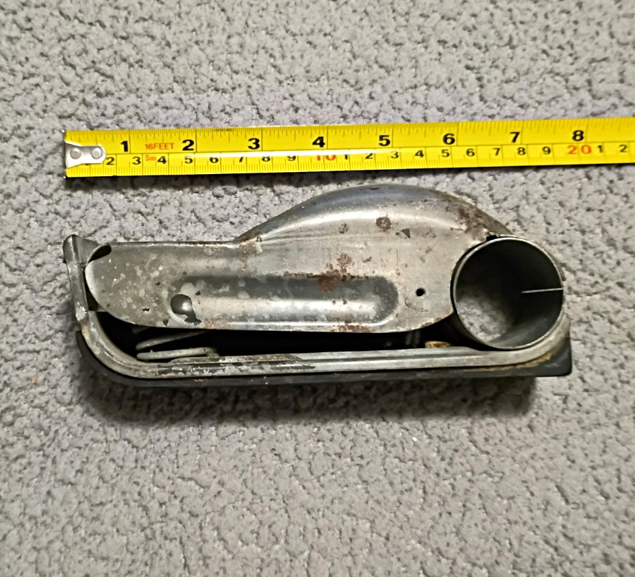 Vintage 1940s Aluminum Metal Hand/Palm Sander Palm Sander