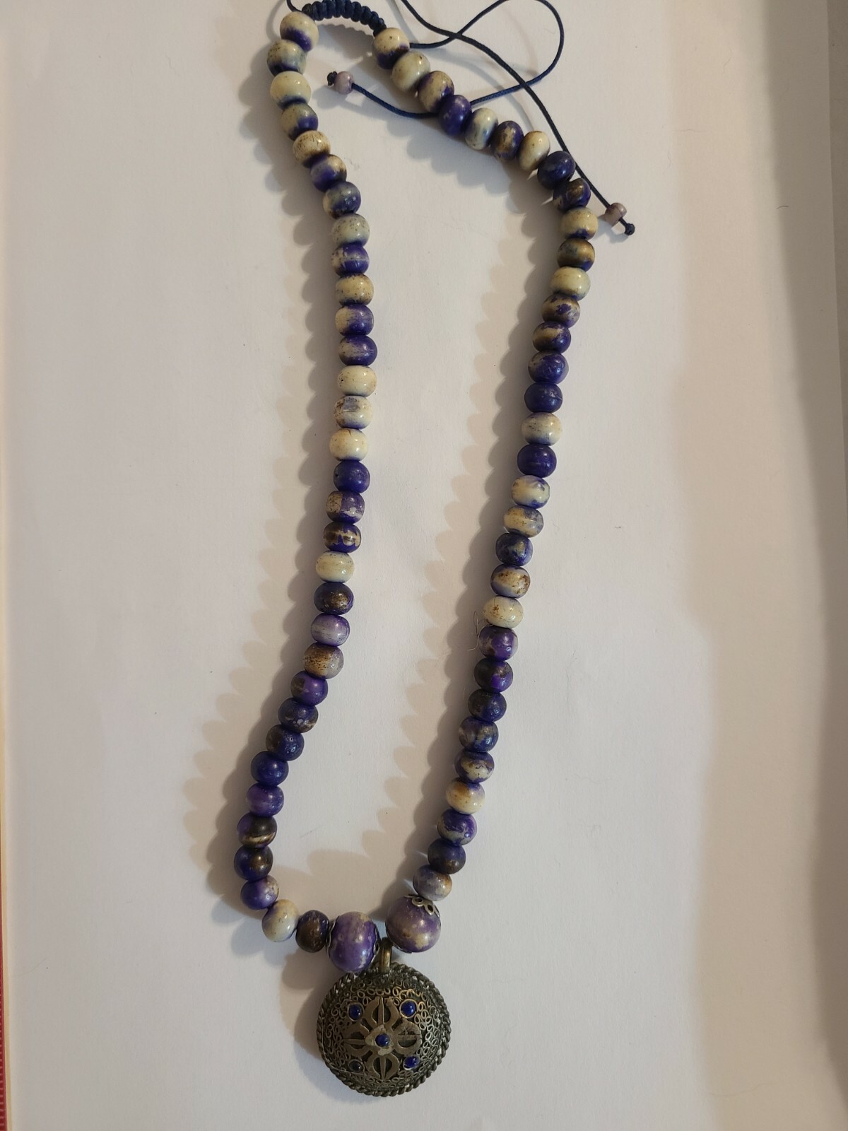 Vintage Tibetan Monk Necklace