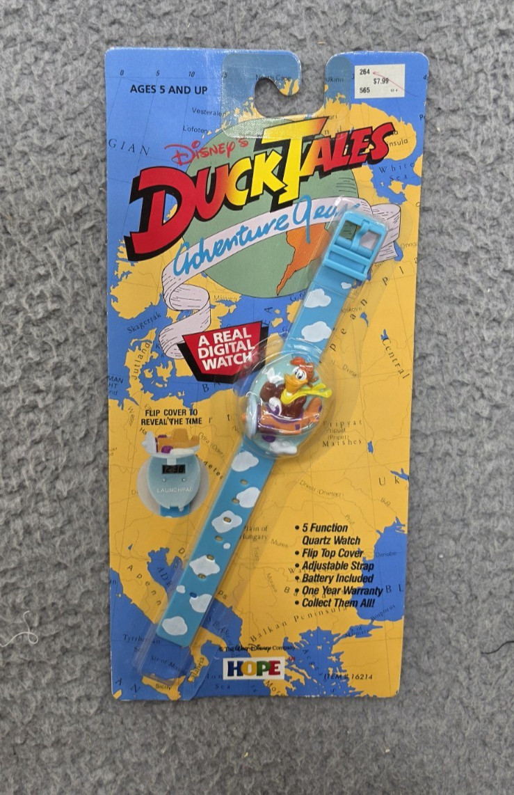 Disney's DuckTales Launchpad McQuack Wrist Watch Kid's Watch Retro New