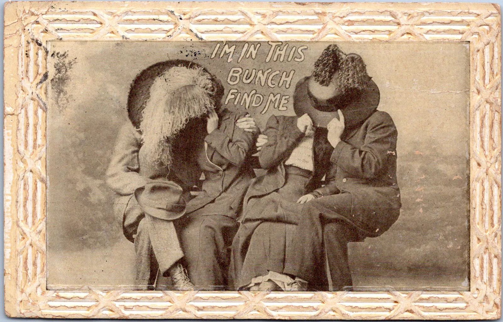 Humorous Women Scene 1911 Postcard