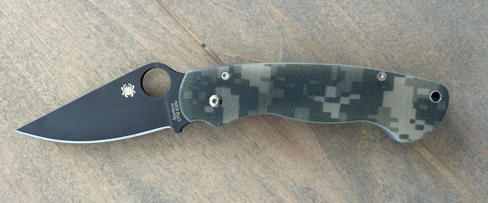 Spyderco Paramilitary 1 SUPER RARE Vintage 