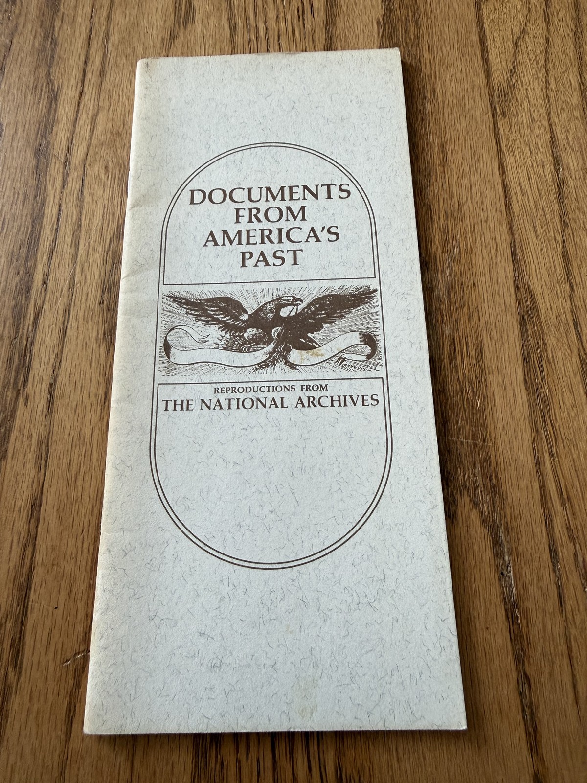 Vintage 1976 Documents From America\'s Past National Archives Pamphlet USA