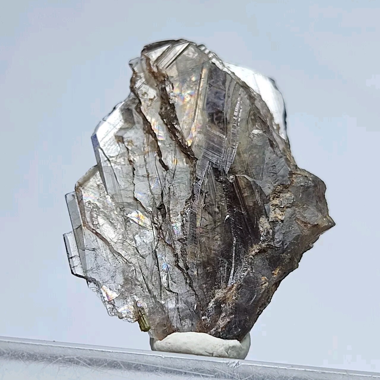 04 gms Of Aesthetic Axinite Crystal From Skardu, GB, Pakistan.