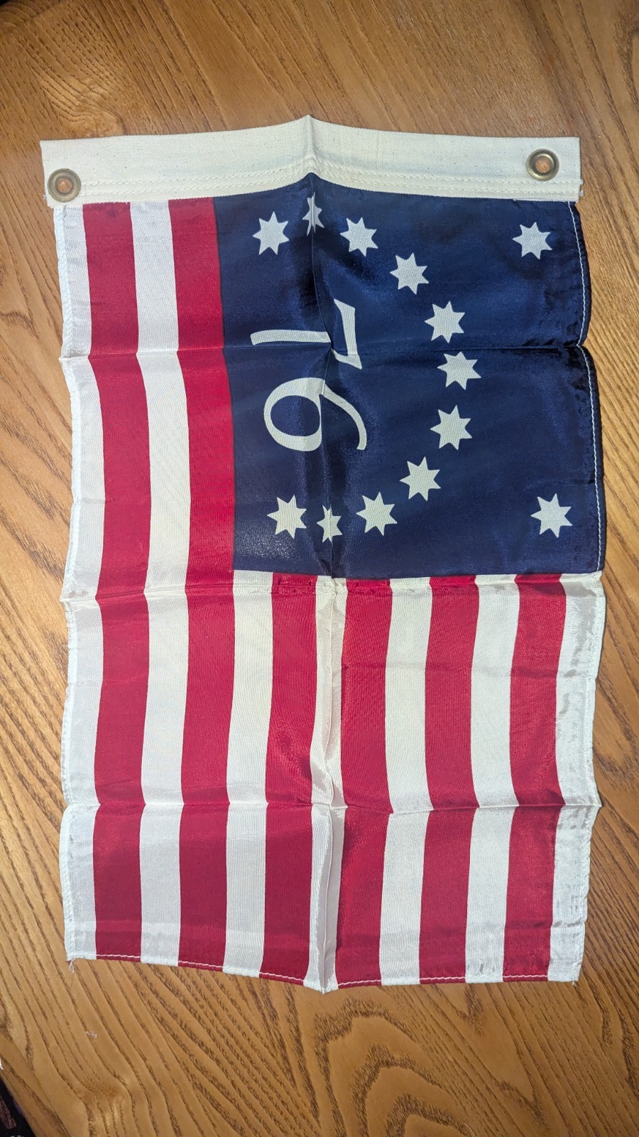 Vintage 1976 bicentennial flag