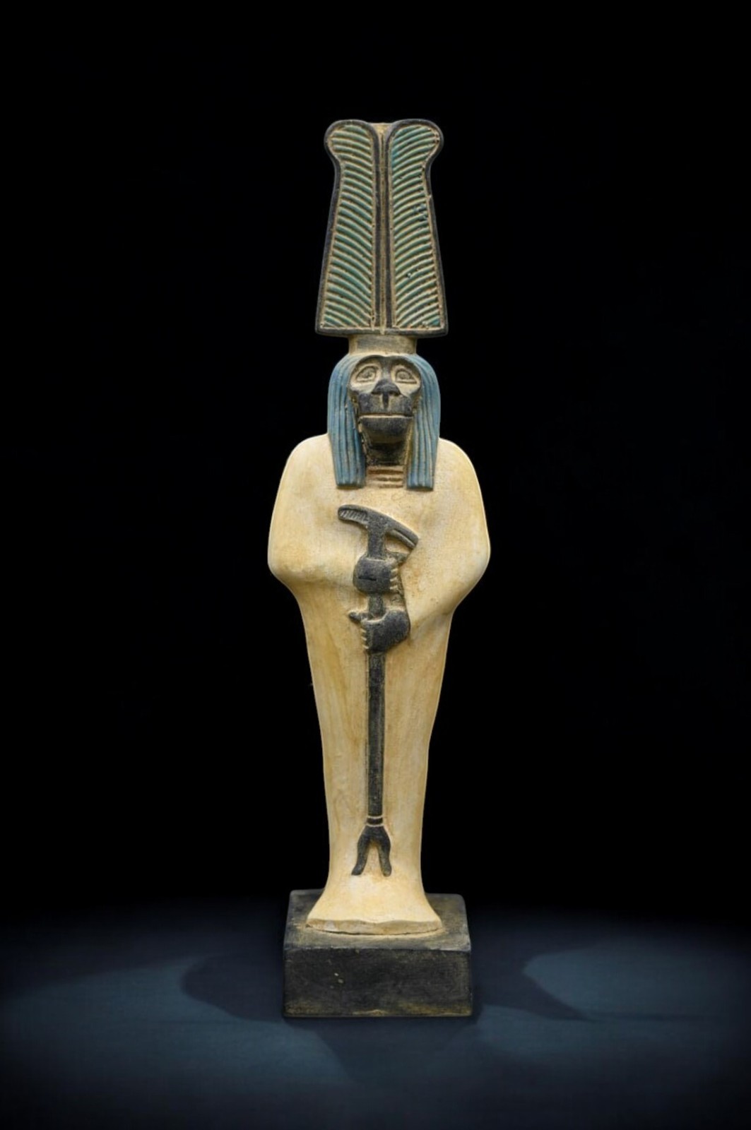 Unique Ancient Egyptian Baboon Statue Antiques Pharaonic God Knowledge BC