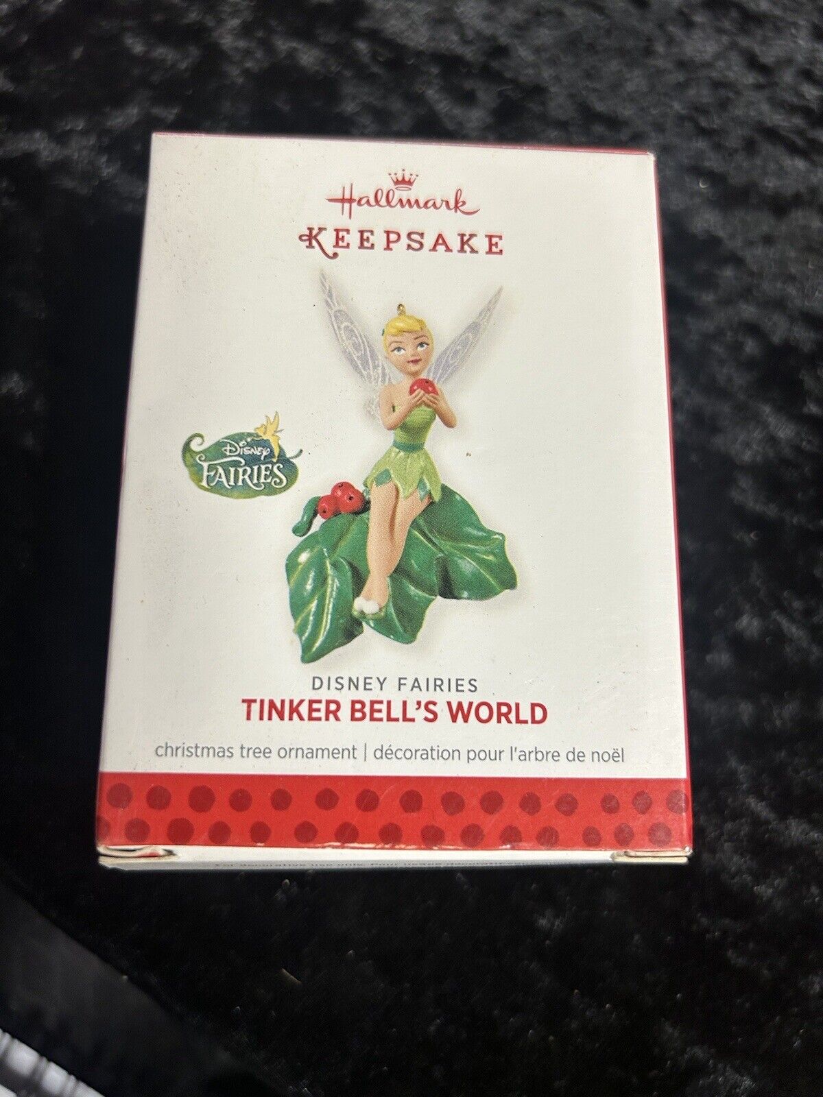 Tinker Bells World Ornament Hallmark Keepsake Disney Fairies 2013 With Box 