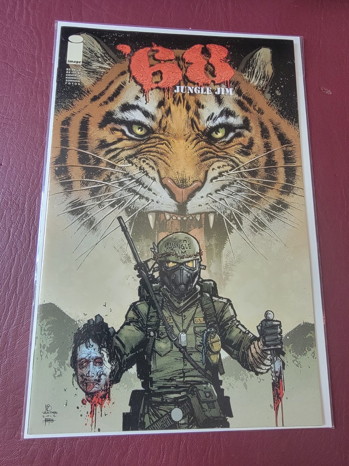 '68 Jungle Jim #2 Cover Variant - B (Image Comics Malibu Comics May 2013)