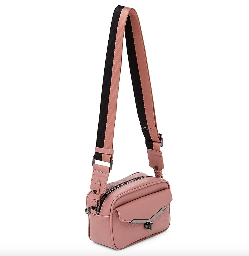 Botkier New York Women Pink Mini Valentina Leather Camera Bag NWT 228$+TAX