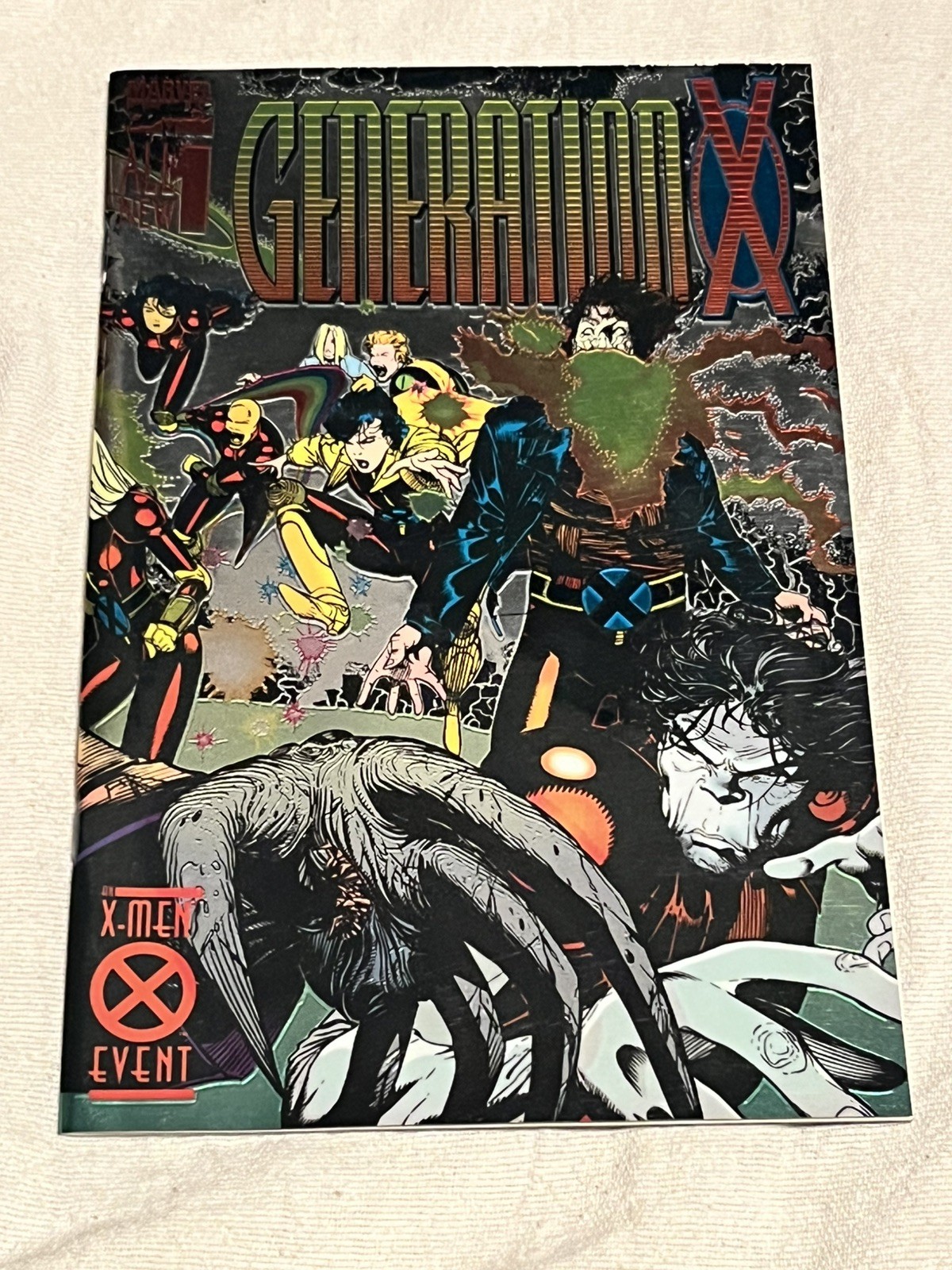 Generation X 1 Marvel Comics 1st App Chamber Emplate Monet ST Croix Foil 1994