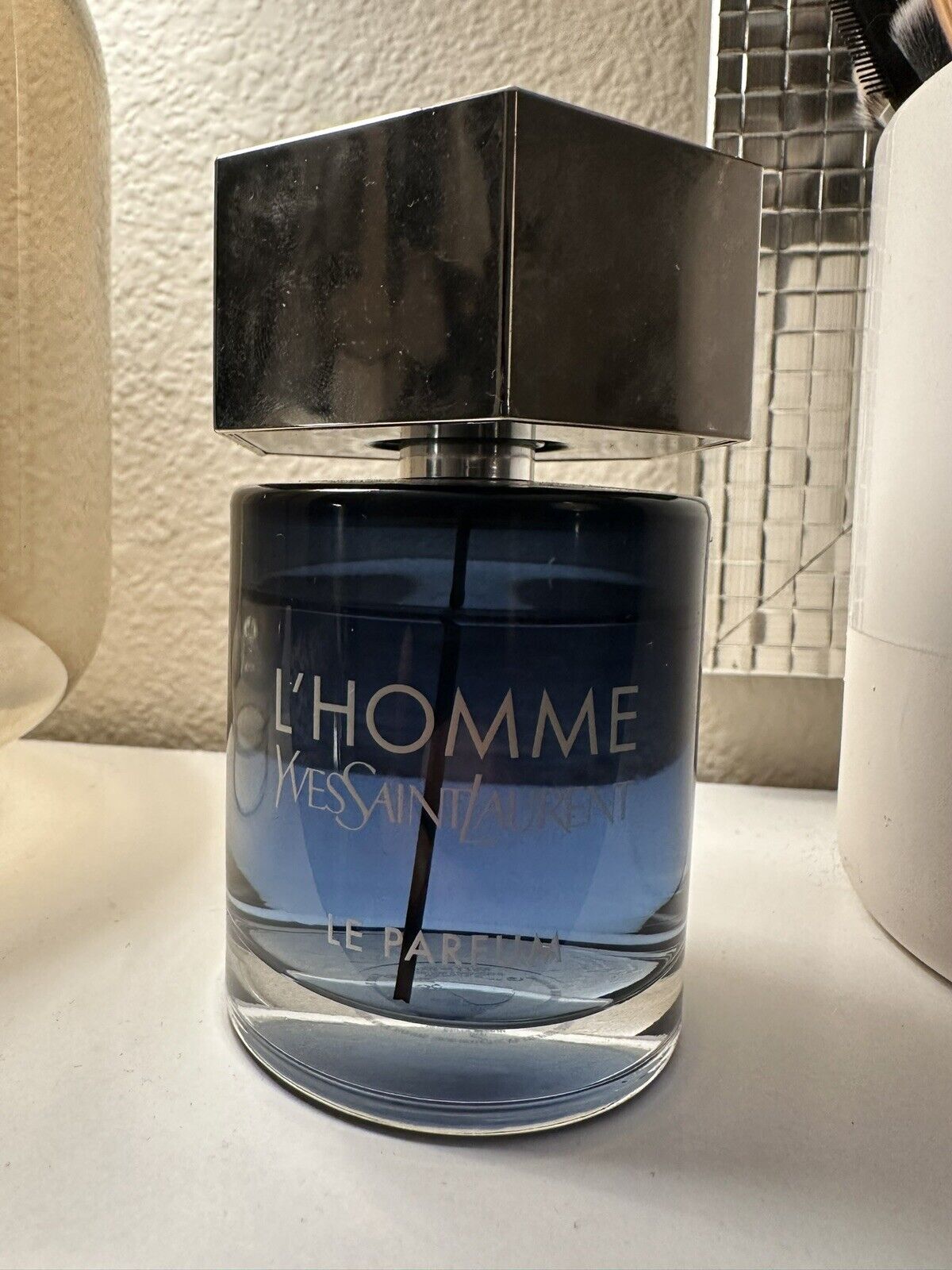 L'Homme Le Parfum Yves Saint Laurent YSL 3.3 / 3.4 oz EDP 85-88% Full