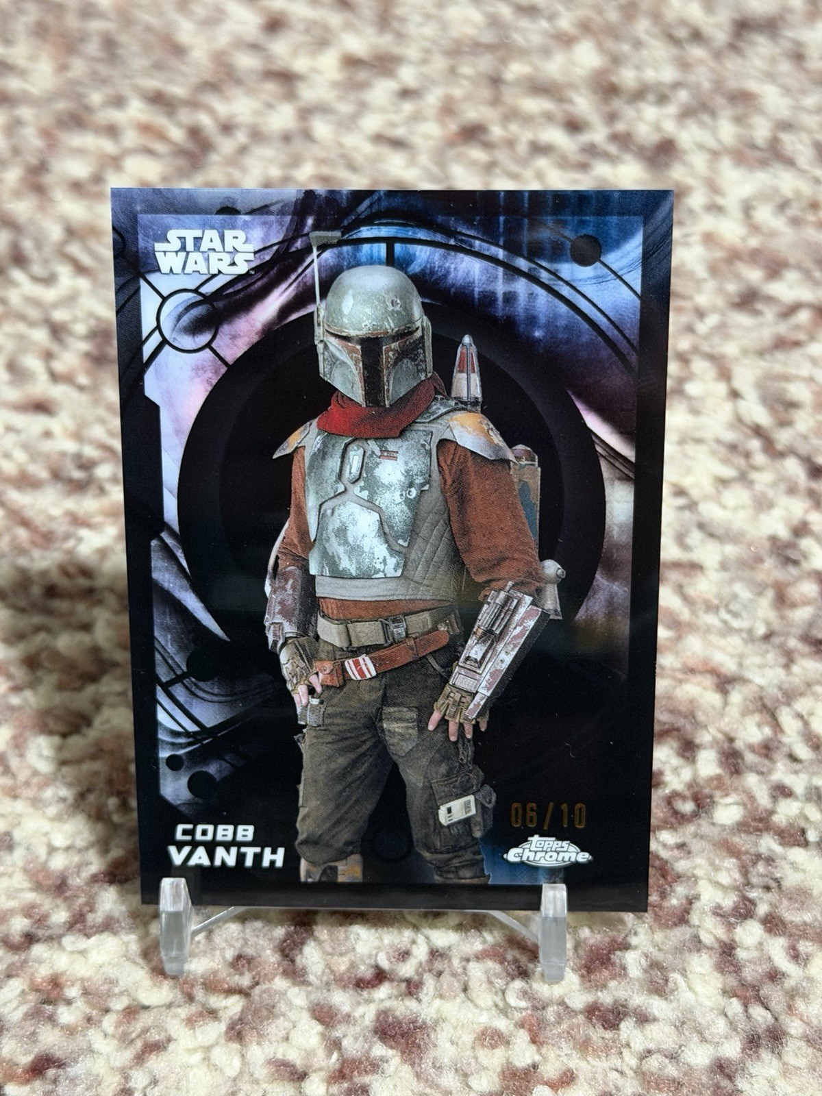 2026 Topps Chrome Star Wars Cobb Vanth Black Refractor /10 2026 Topps Chrome Star Wars Cobb Vanth Black Refractor /10