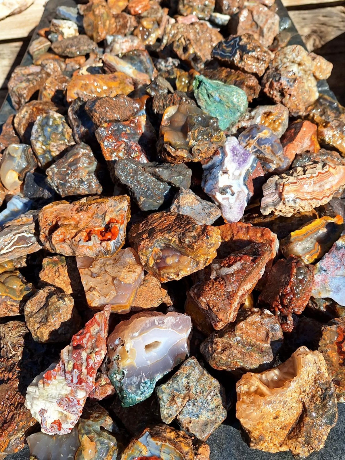 Turkish Agate Rough Premium Quality Natural Raw Rock Lapidary Cutting Material