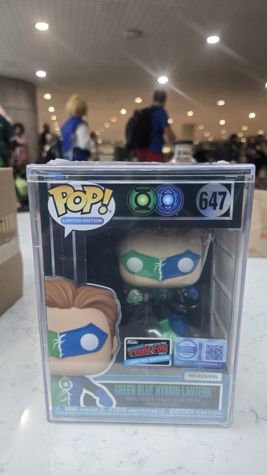 NYCC26 Funko Pop DC Green Blue Hybrid Lantern #647 [LE100][Confirmed]