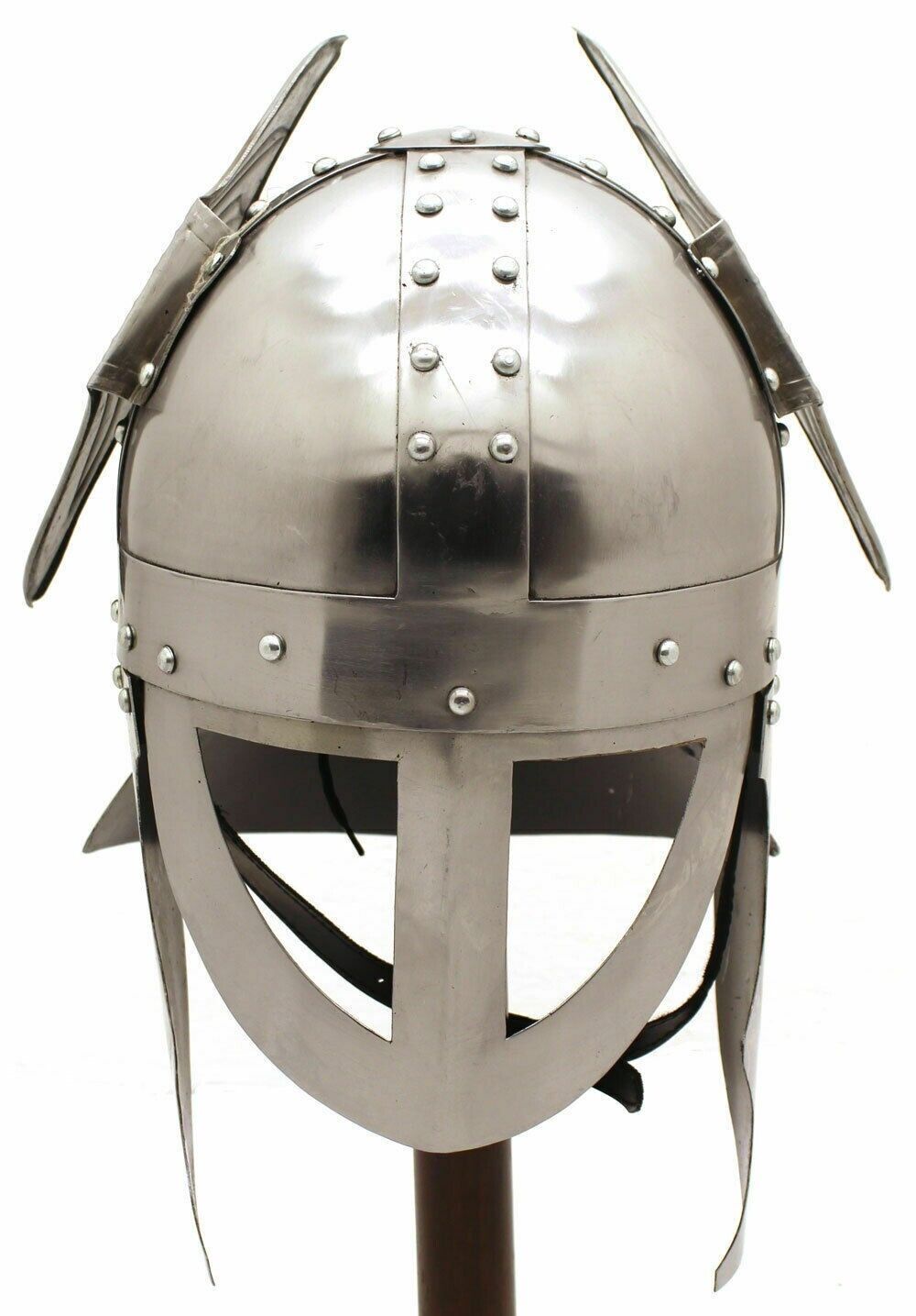 Medieval Armor Warrior Armour Knight's Steel Winged Helmet Viking Helmet