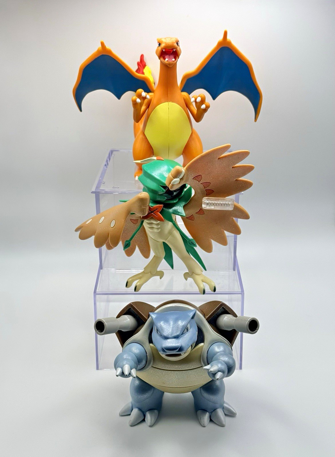 Pokémon Jazwares Battle Ready Charizard Blastoise Decidueye Nintendo Figure Lot
