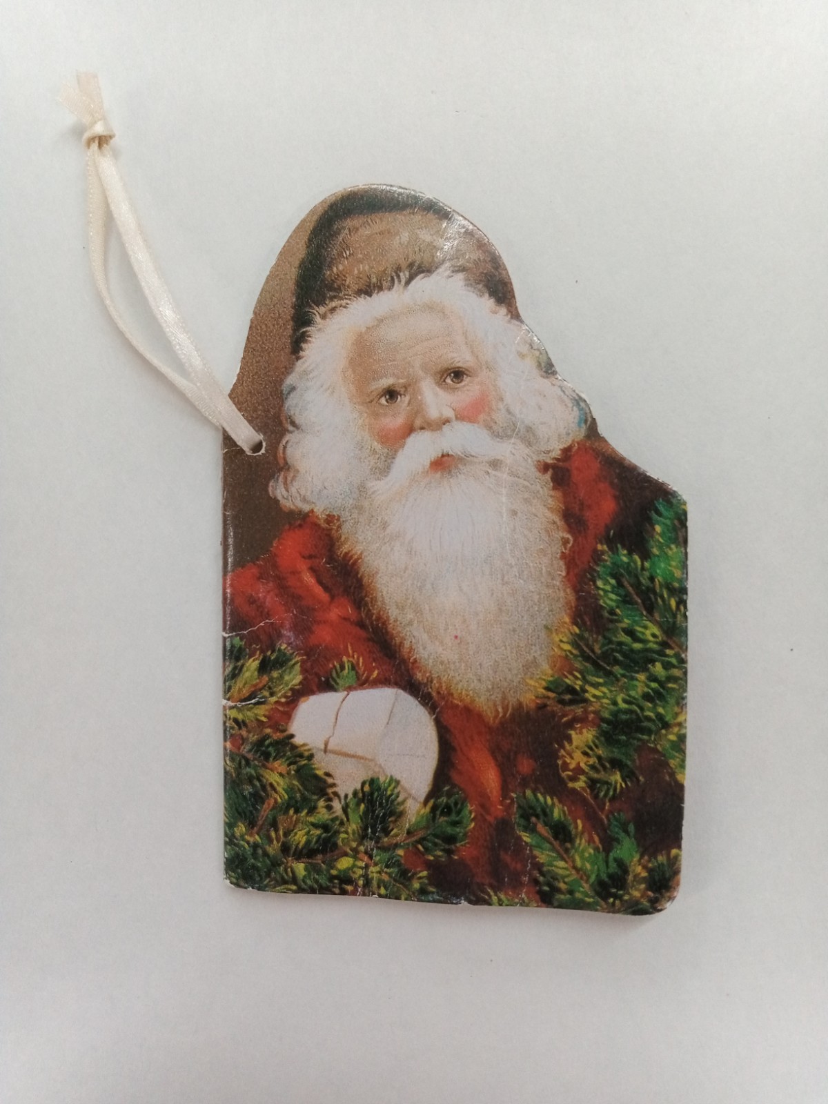 Vintage A X-Mas Alphabet Miniature Book Ornament Vintage A X-Mas Alphabet Miniature Book Ornament