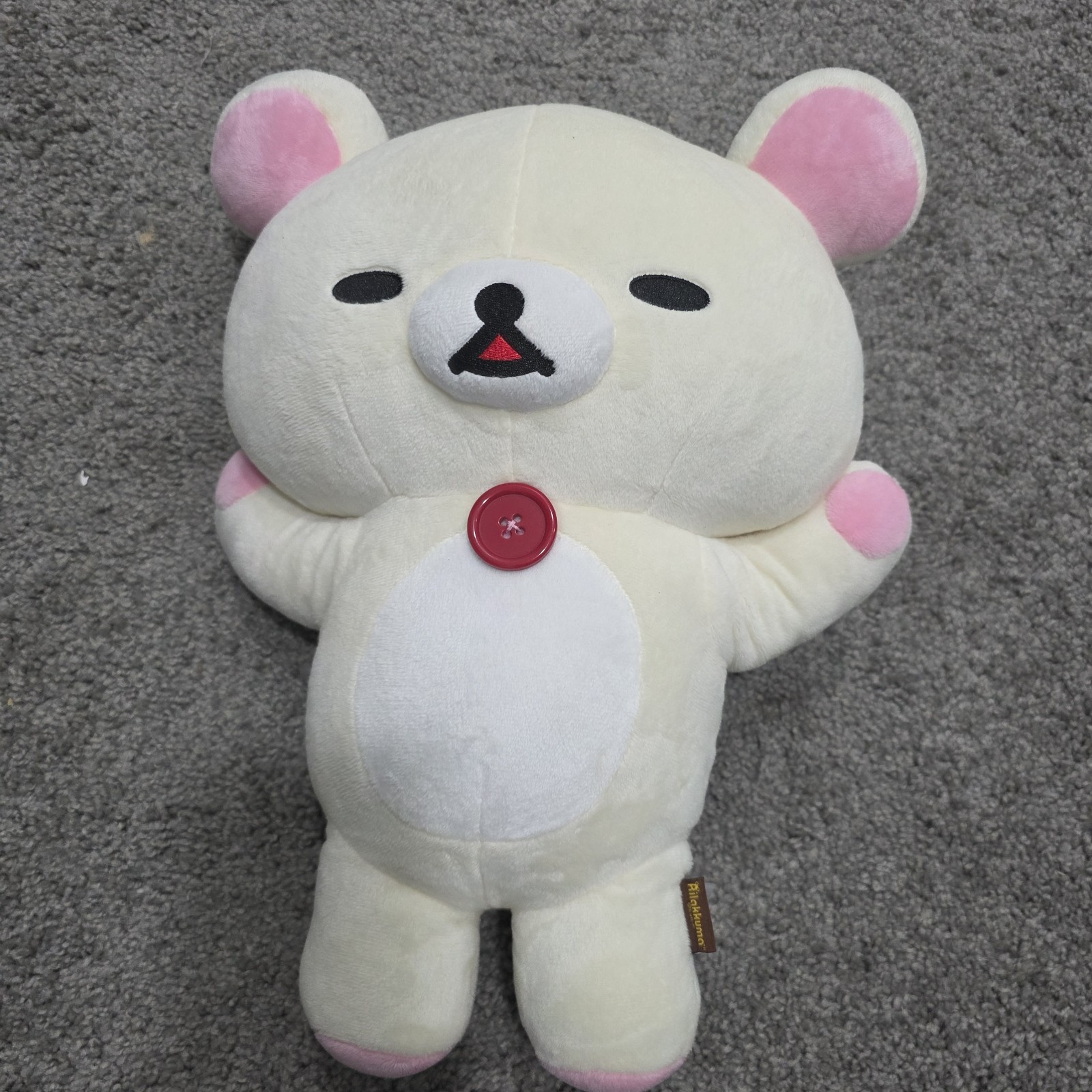 San-X Rilakkuma Korilakkuma White Bear Plush Pillow Large