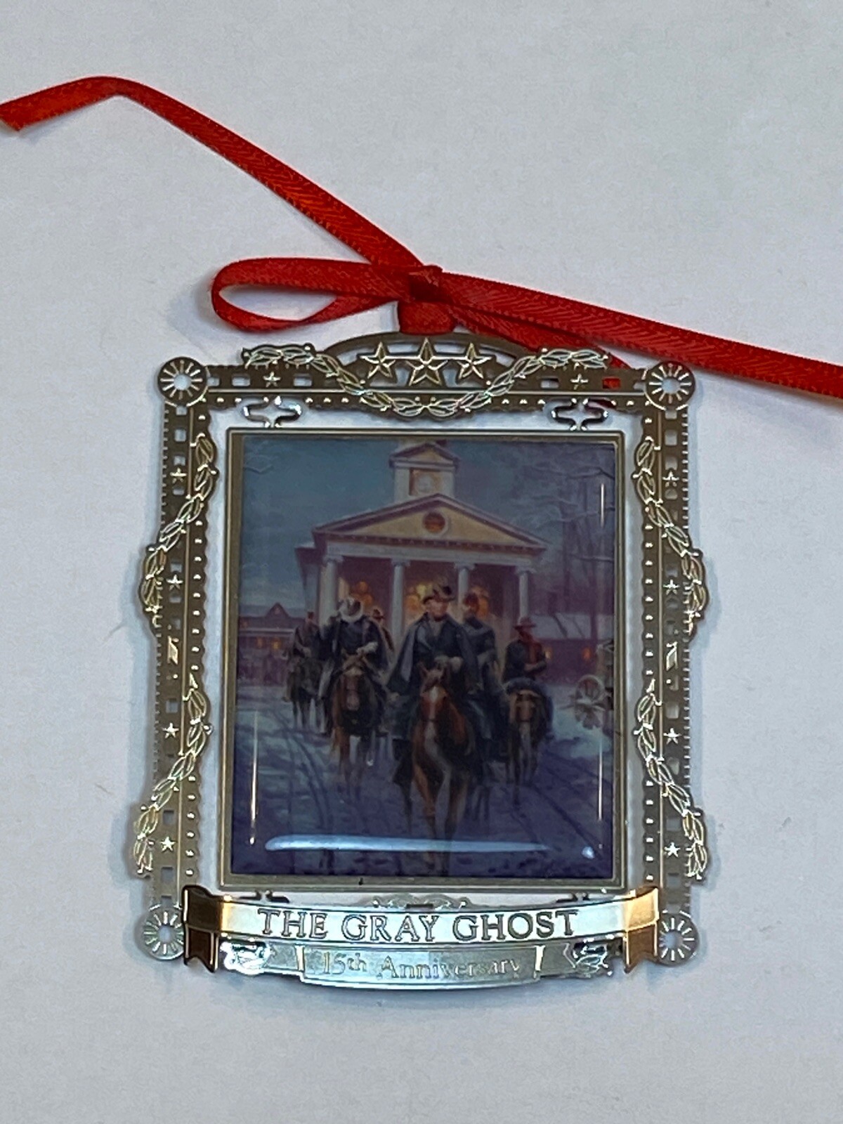 Mort Kunstler Civil War Christmas Ornament History 1860s Gray Ghost Warrenton VA