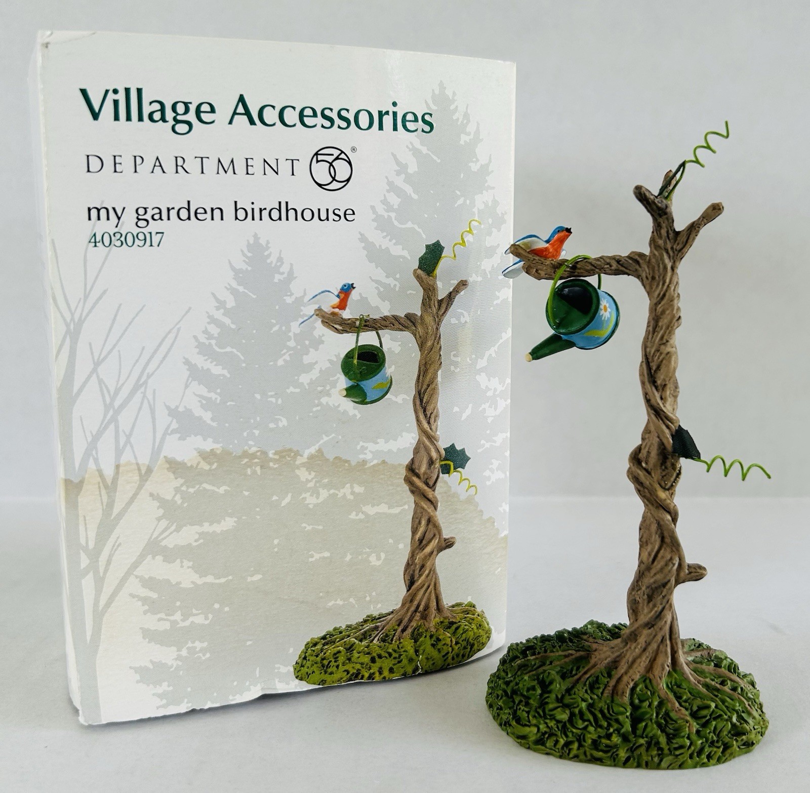 Dept 56 Christmas Village Accessories My Garden Birdhouse #4030917