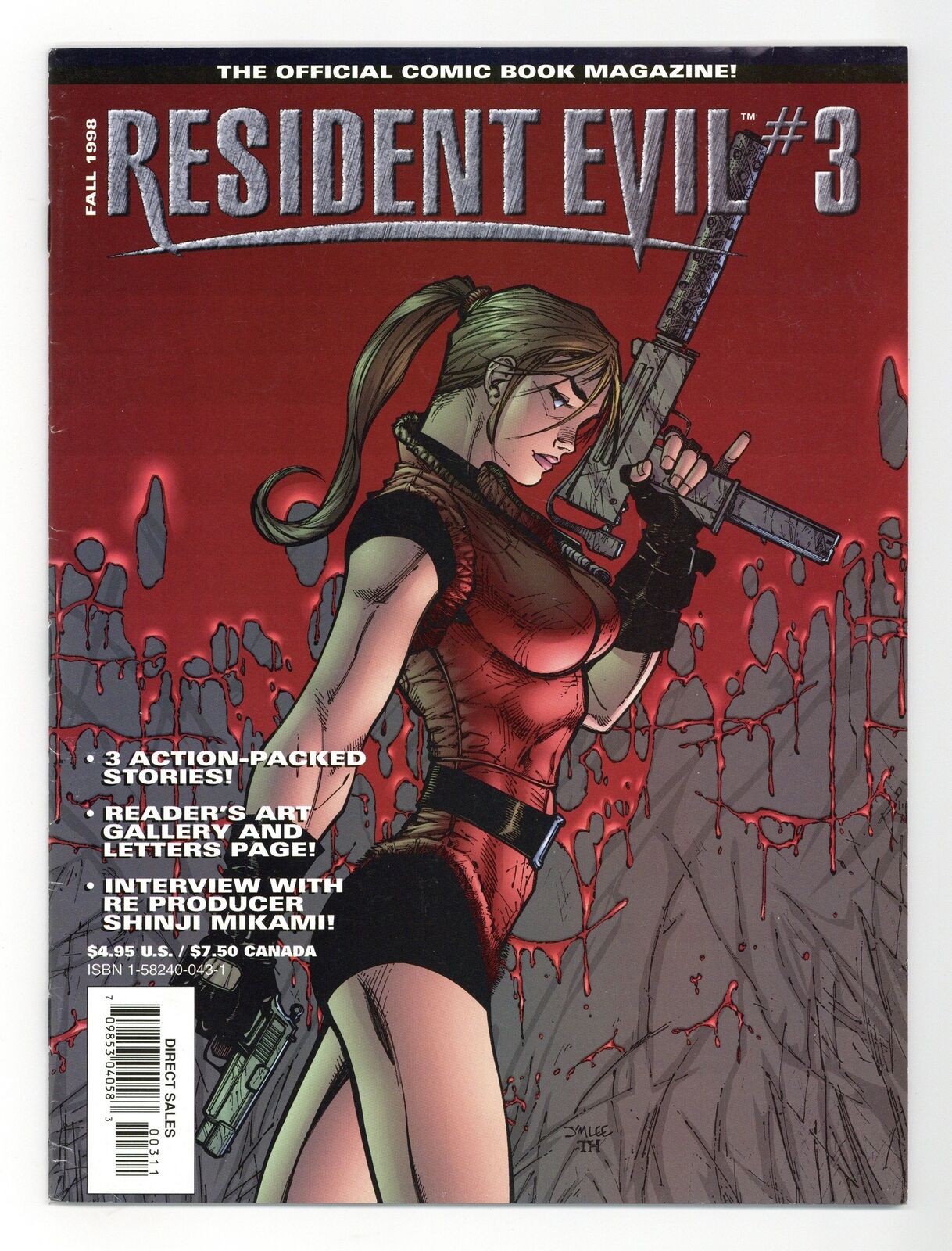 Resident Evil #3 VG+ 4.5 1998