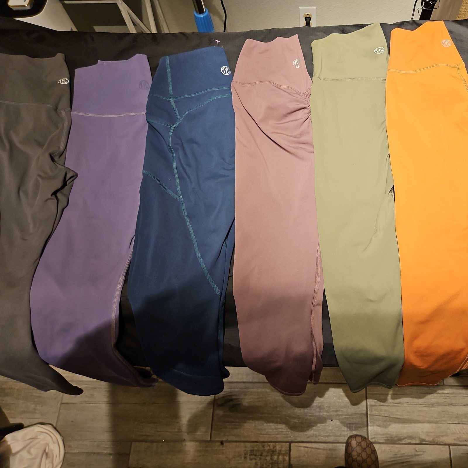 TYC Top Leggings Size Small and Xs High Rise Lot Of 6