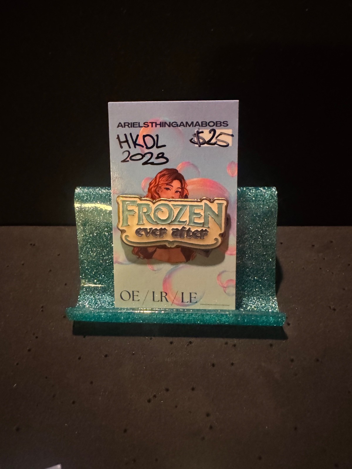 2023 HKDL Frozen Ever After Title Pin