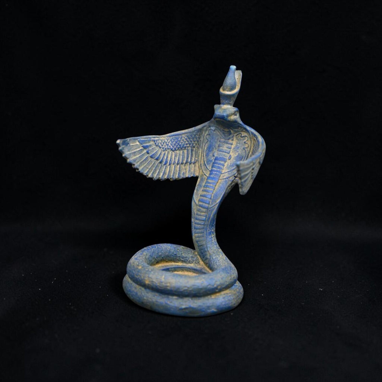 Egyptian Artifacts Rare Authentic Pharaonic Statue Of Egyptian God Apep BC