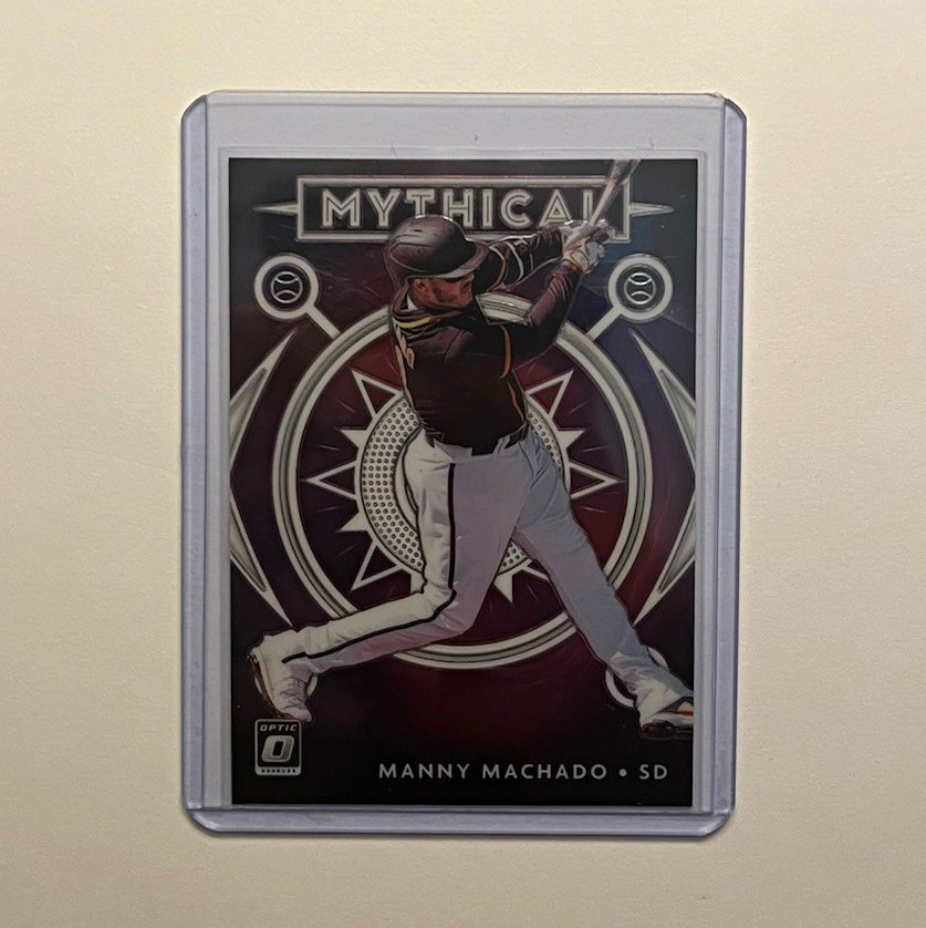Panini 2020 Donruss Optic Baseball Mythical Manny Machado SD Rated Rookie