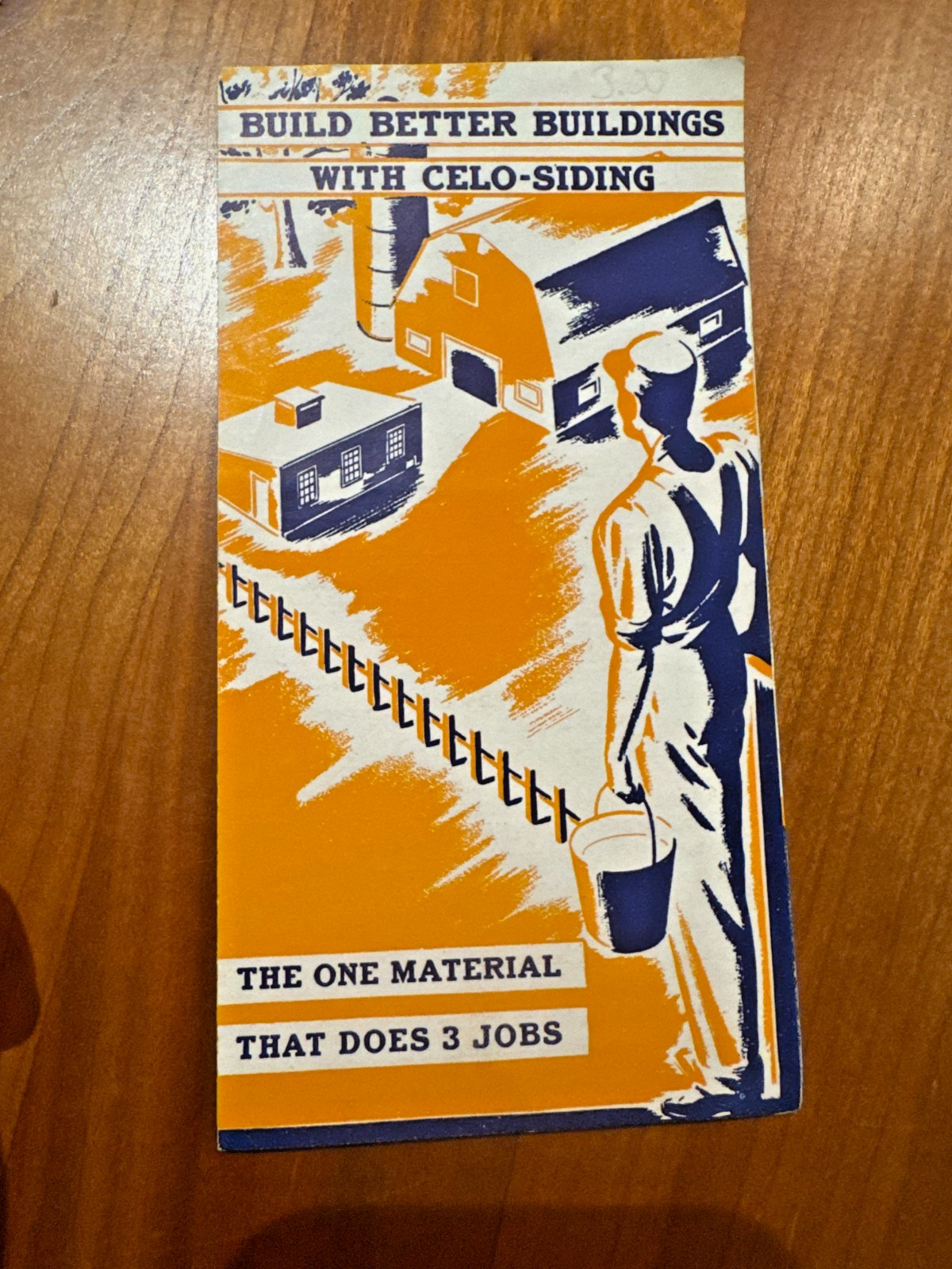 FREE SHIP Vintage 1930s Celo-Siding Brochure