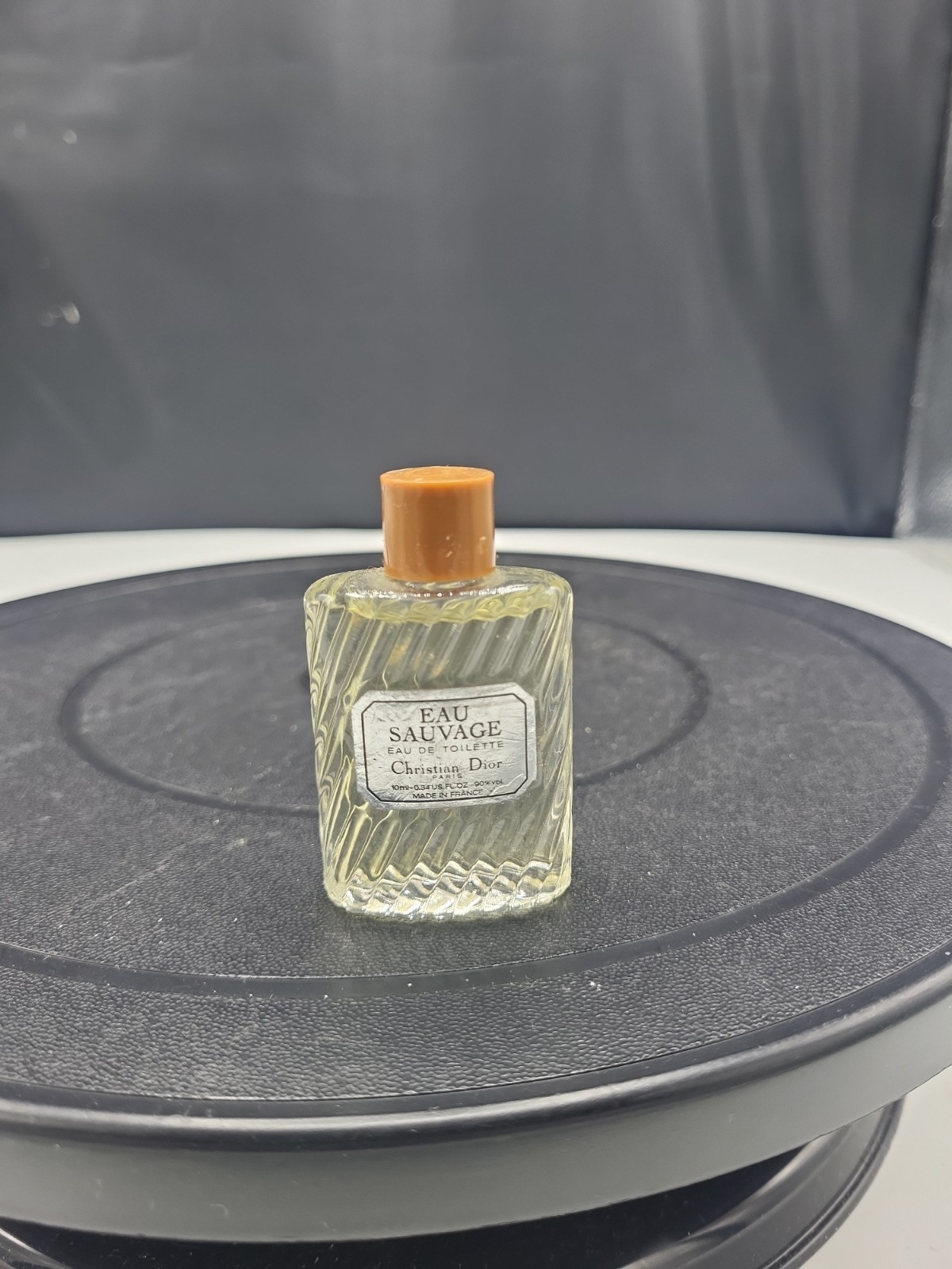 Christian Dior EAU SAUVAGE Eau de Toilette Mini Perfume Splash 10ml/1/3 oz