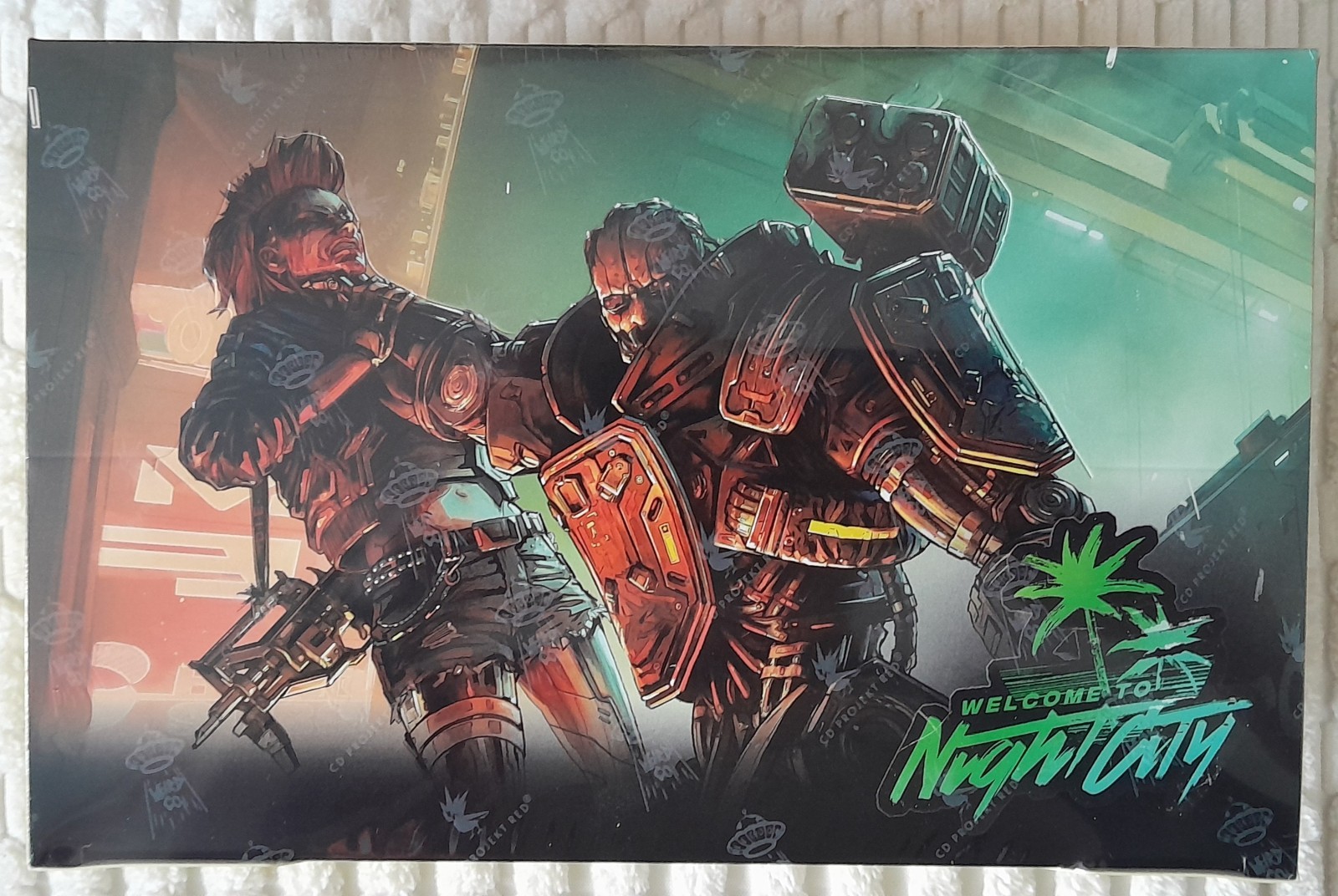 Sealed Cyberpunk TCG Beta Booster Box (36x Booster Pack) cards