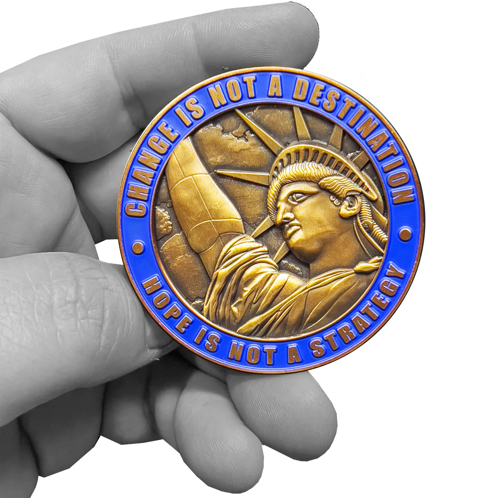 GL7-01 Rudy Giuliani America's Mayor Challenge Coin NYPD NYC Mayor 9/11