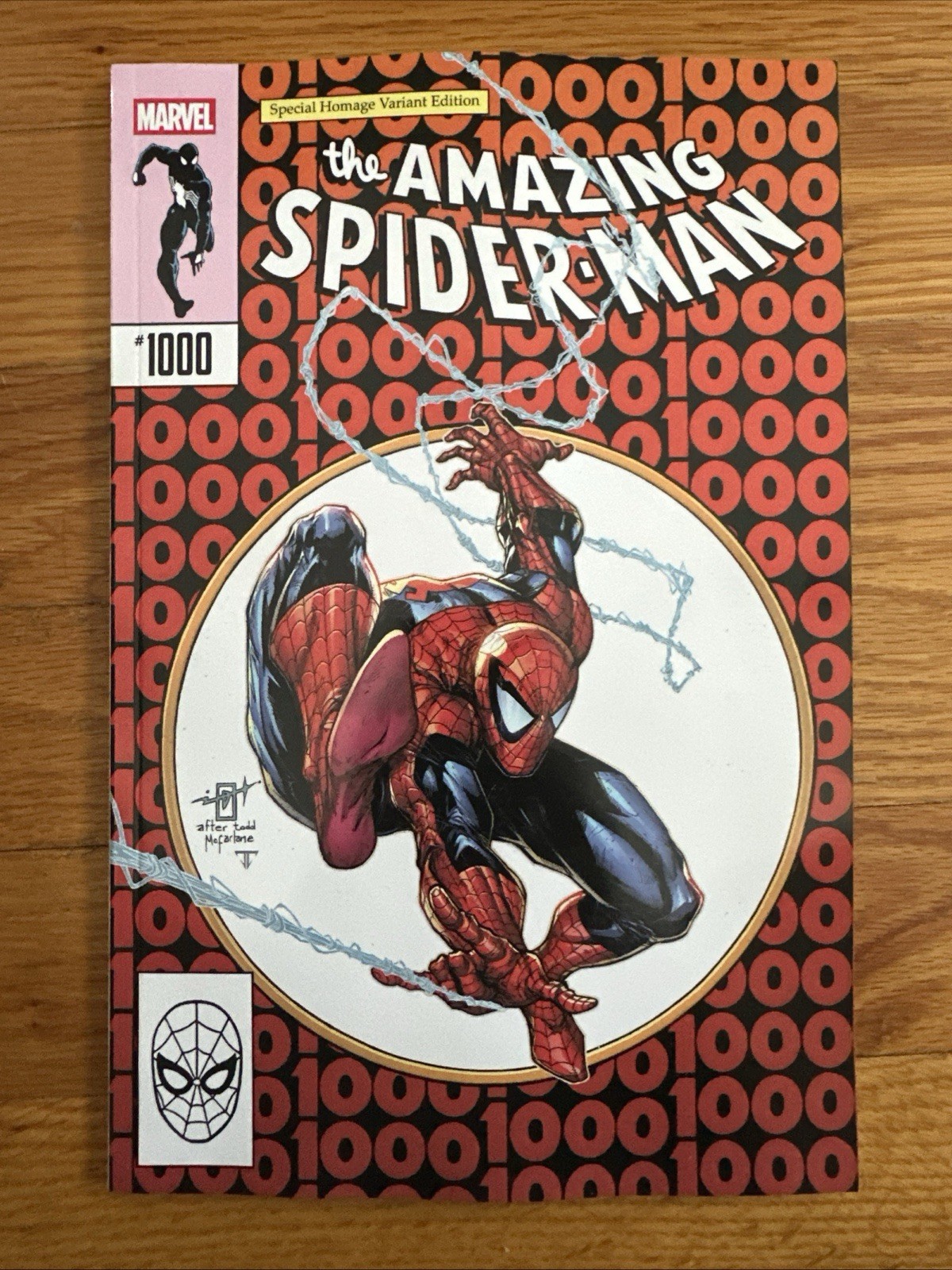 Amazing Spider-Man #1000 Jonathan Uribe ASM 300 HOMAGE TRADE 🔥