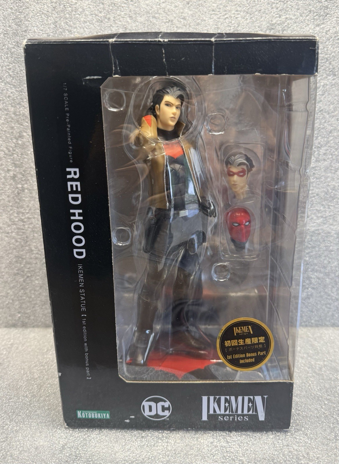 Kotobukiya DC Ikemen Series Red Hood Figure 1st Edition with Bonus Part