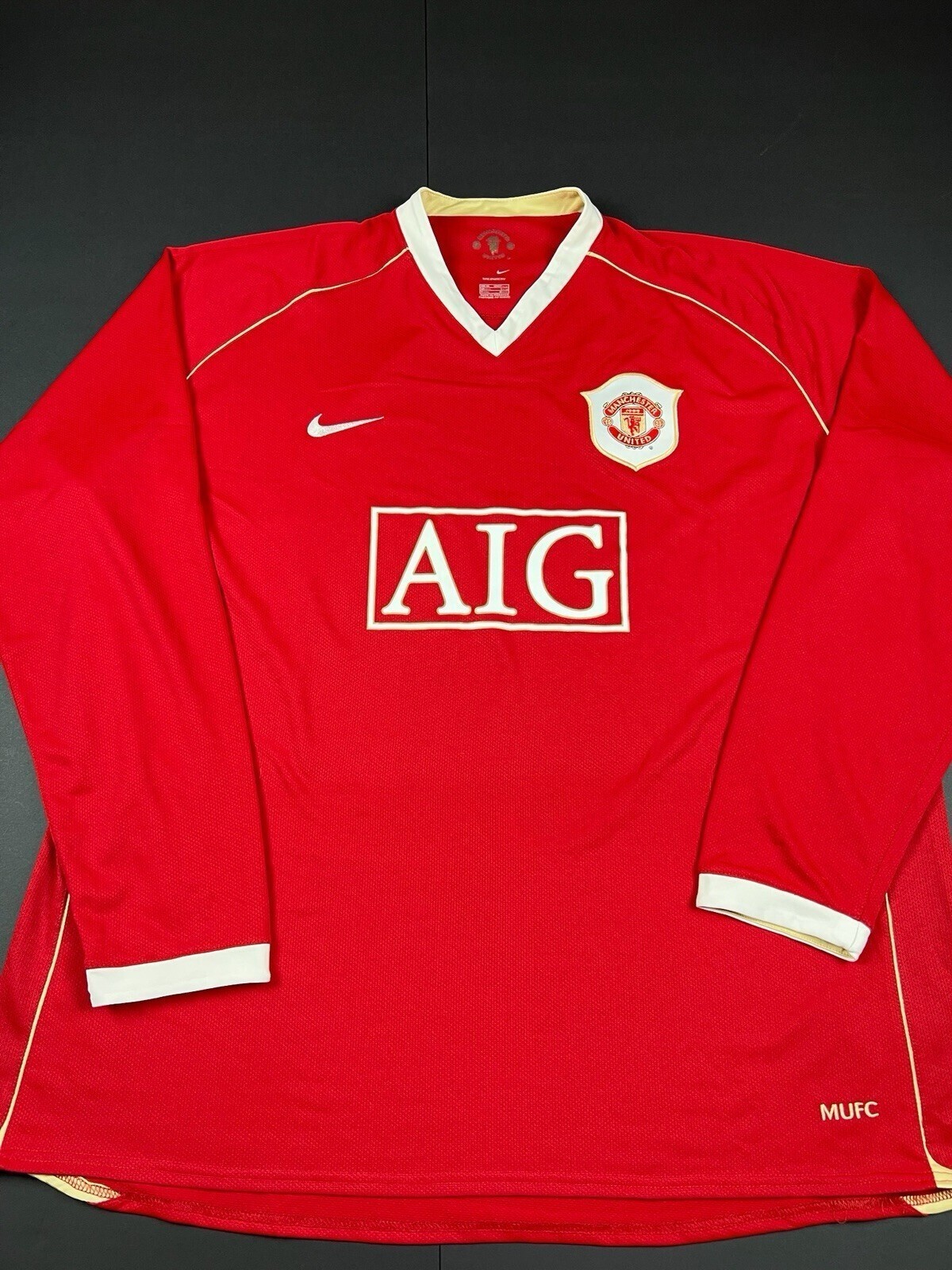Authentic Original Nike Manchester United 2006/2007 Home Shirt XXXL Mens (2420)